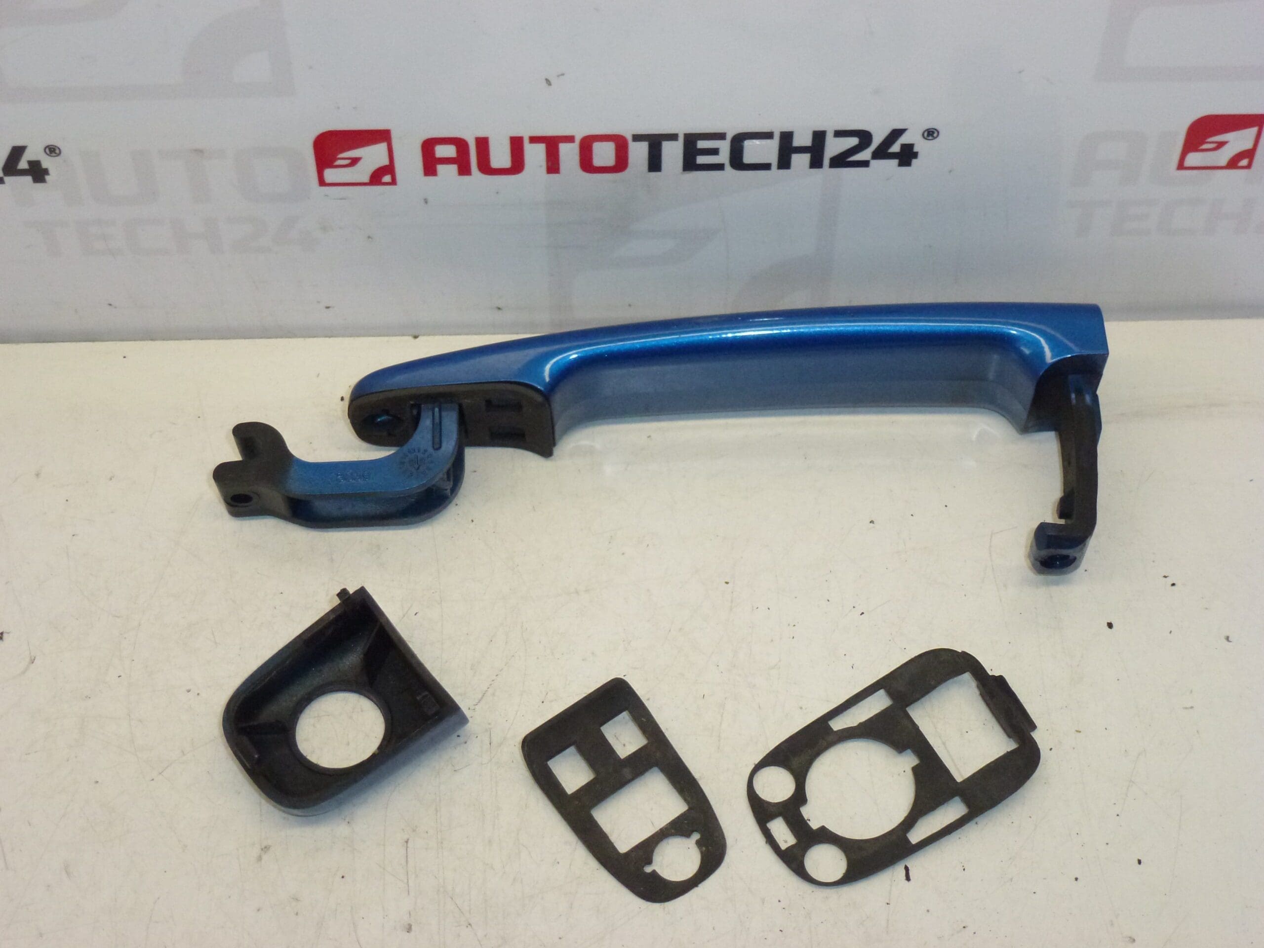 Ключ за врати Citroën Peugeot синьо KMFD 9101W9 - Image 2