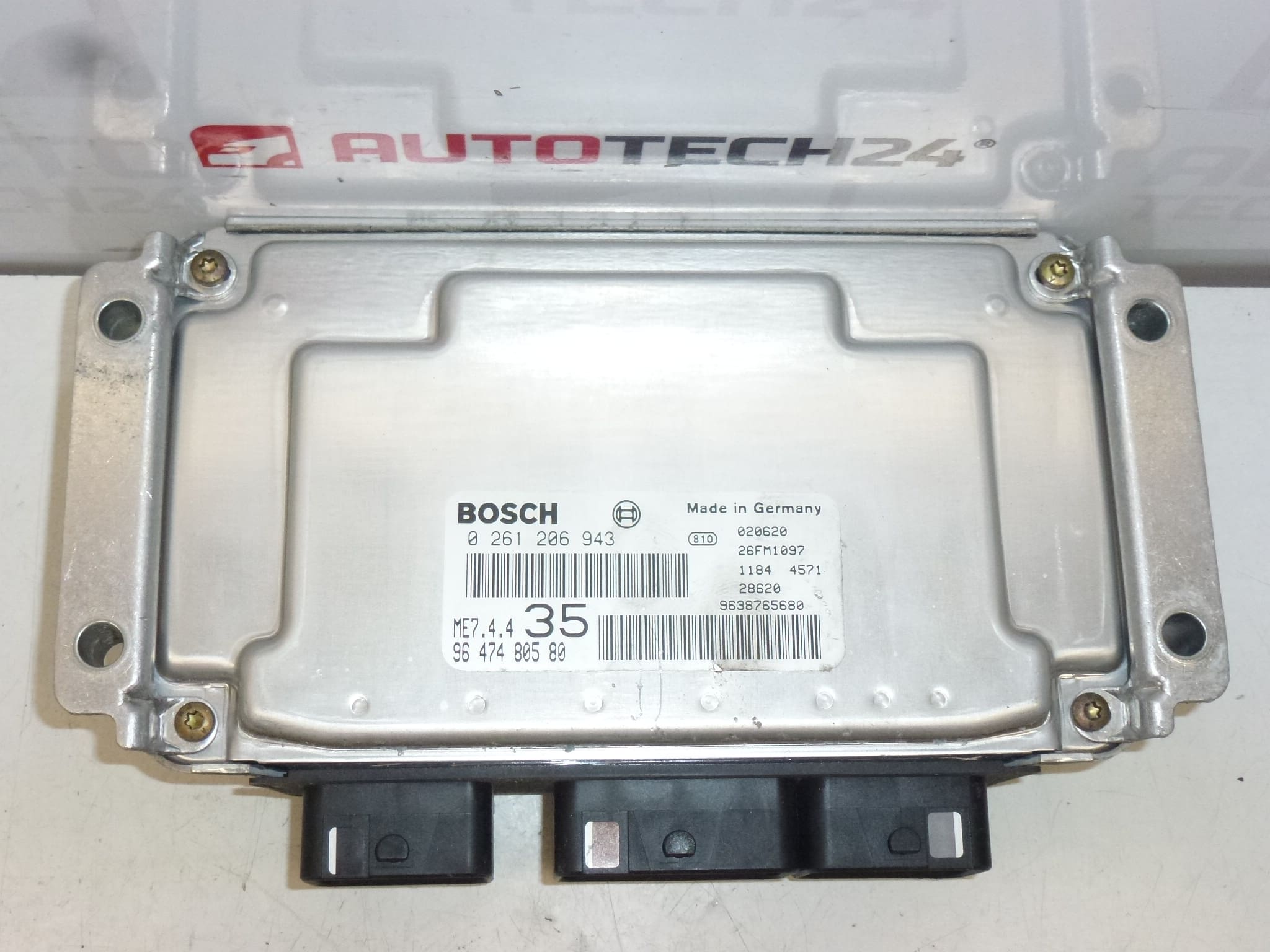 ECU Bosch ME7.4.4 0261206943 96547480580 - Image 2