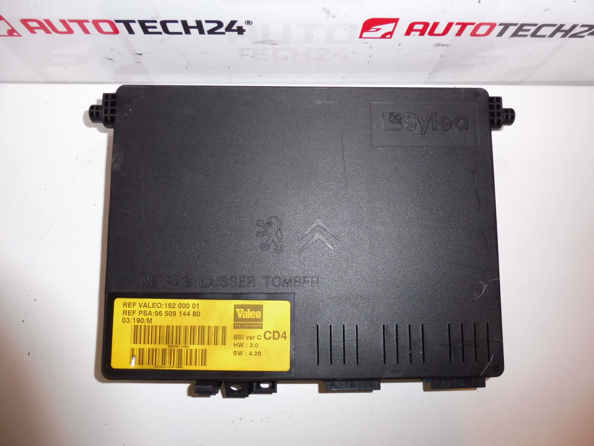 ECU Valeo BSI var C CD4 Peugeot 406 9650914480 16200001 6580K5 - Image 2