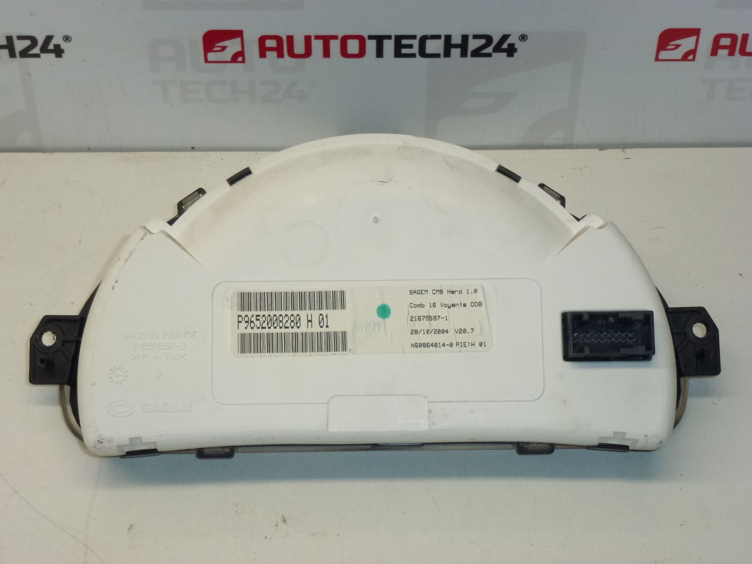 Тахометър за Citroën C2 C3 189000 км 9652008280 6105EV - Image 2
