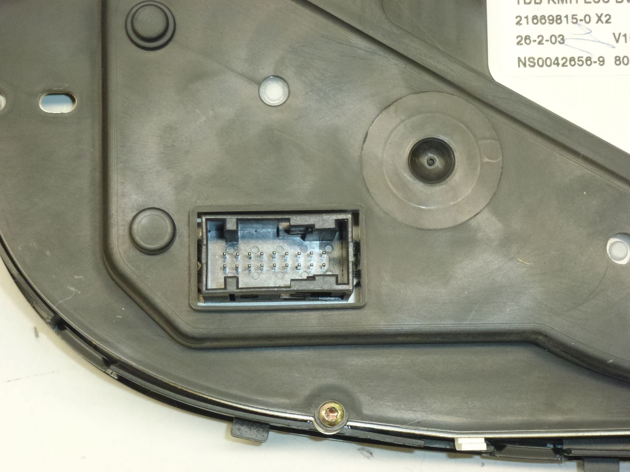 Тахометър Peugeot 307 с пробег 182 хиляди км 9645768480 6103F7 - Image 2