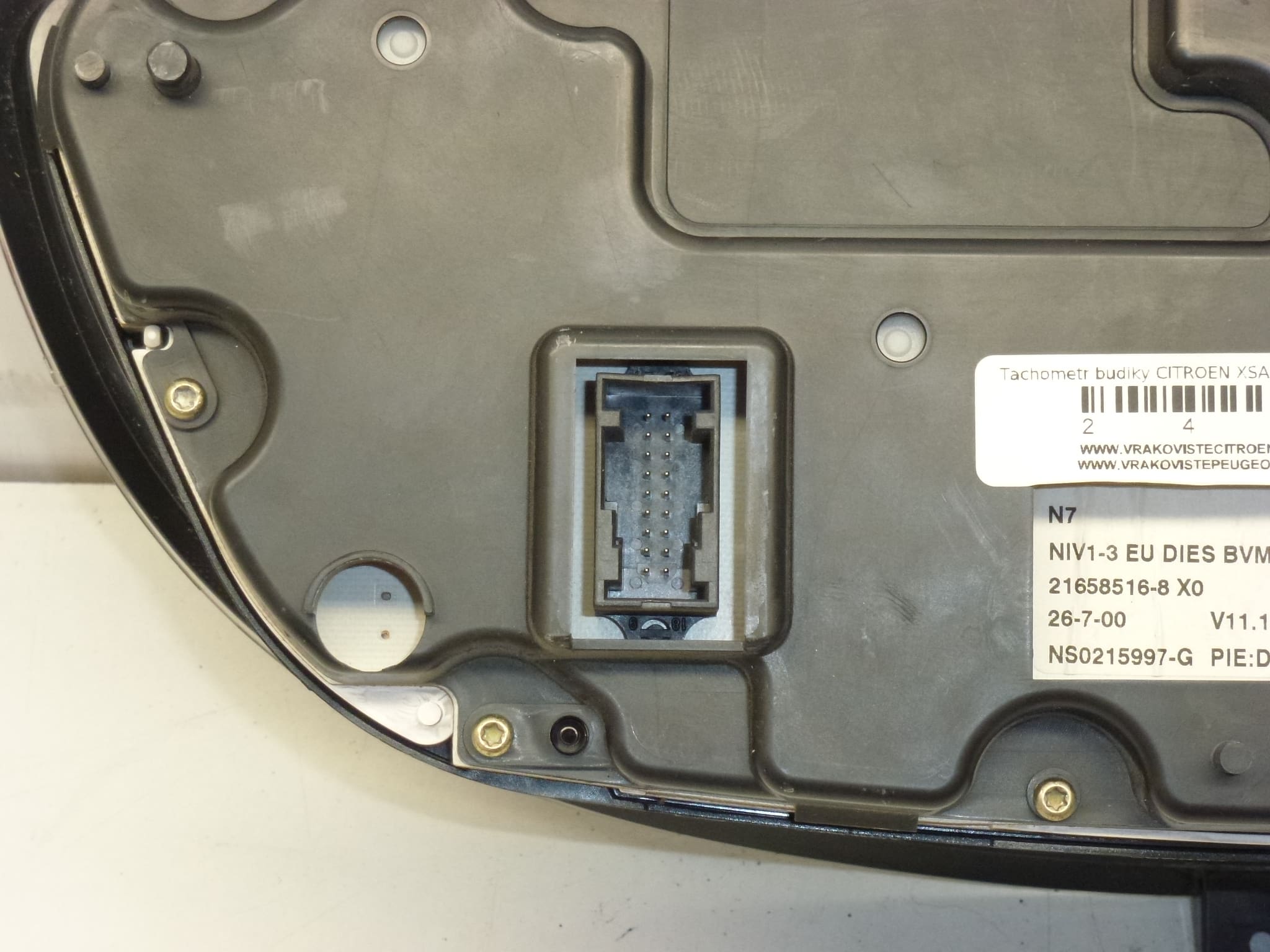 Тахометър циферблати Citroën Xsara Sagem 9639708580 - Image 2