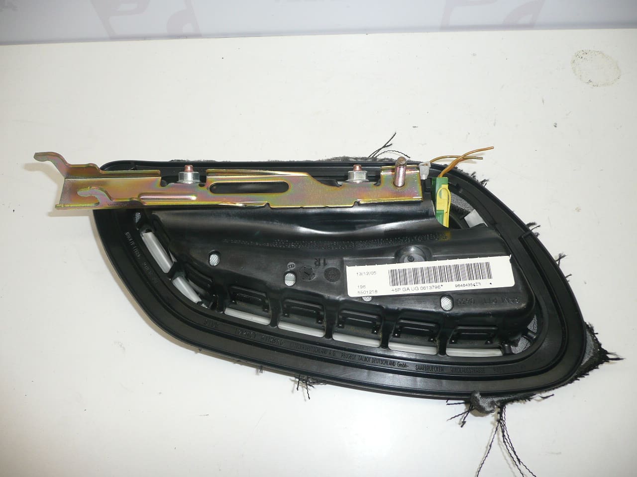 Airbag за десен седалка Peugeot 206 96484354ZR 8216AA - Image 2