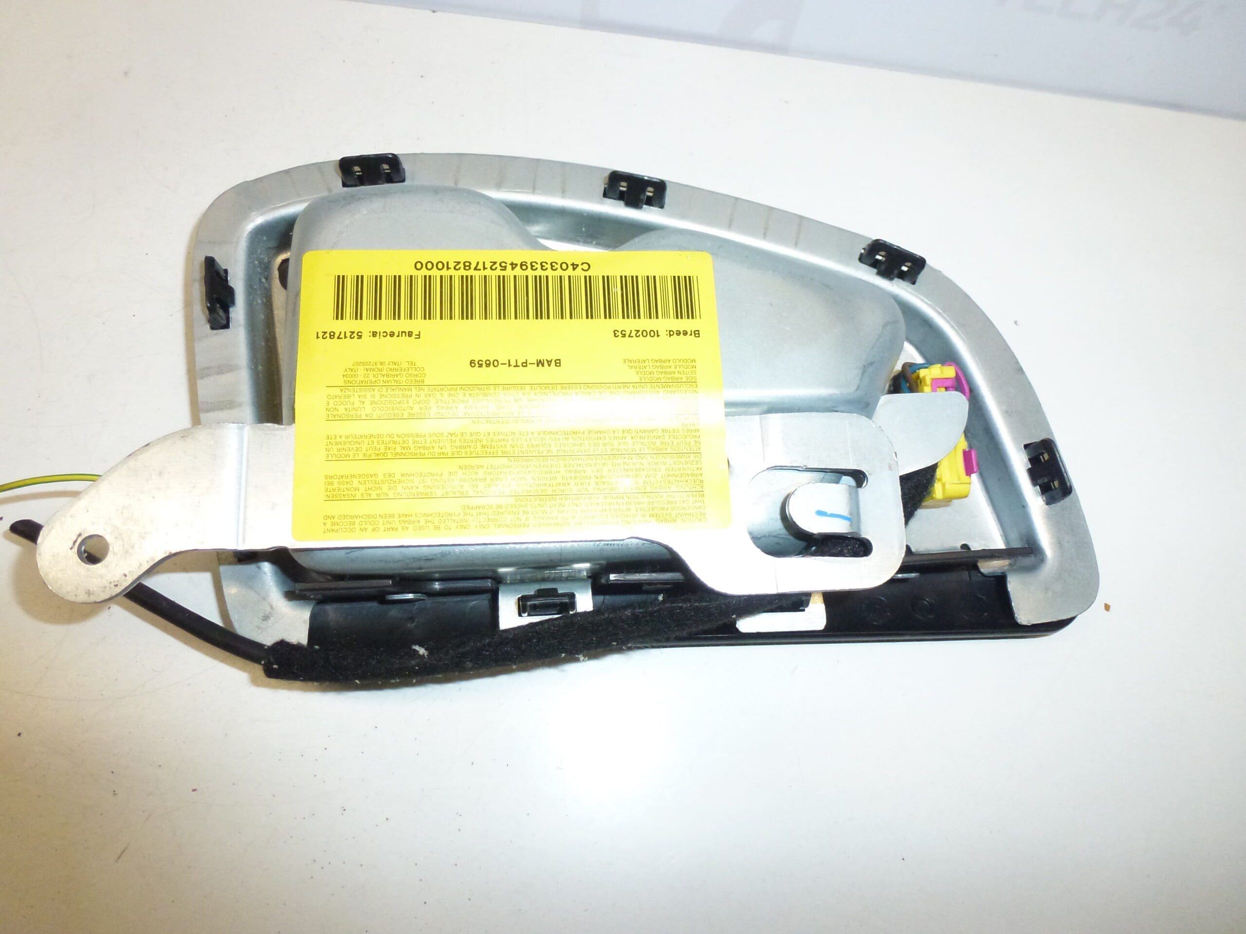 Въздушна възглавница за дясна седалка Peugeot 307 5217821 8216FH - Image 2