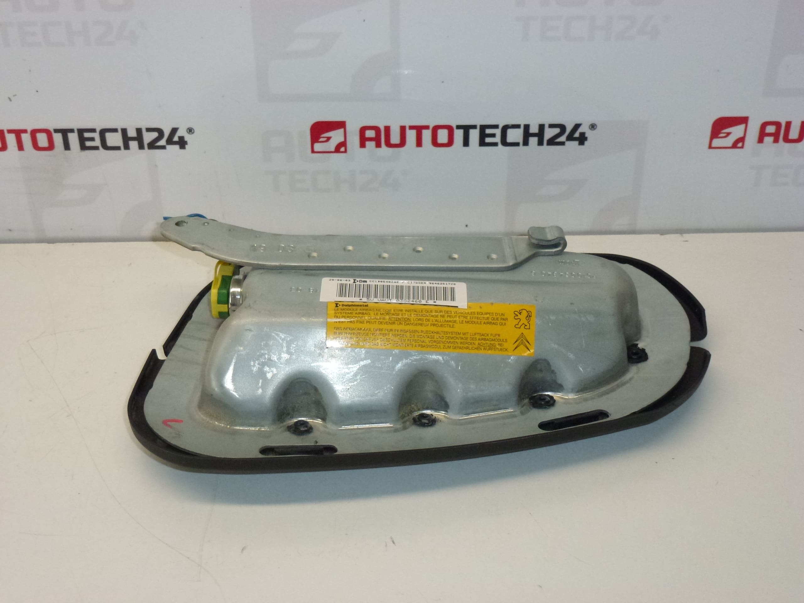 Airbag за седалка светло сив ляв Citroën C2 C3 96462517ZQ 8216Q8 - Image 2