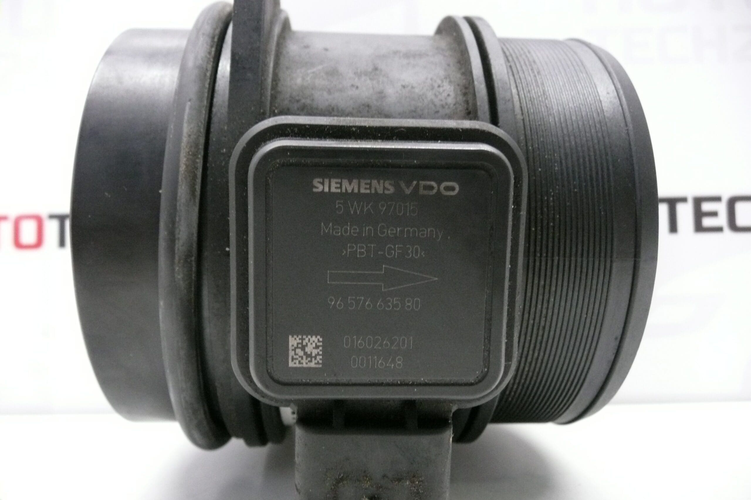 Въздушен потокомер Citroën Peugeot 2.0 2.2 HDI 9657663580 - Image 2