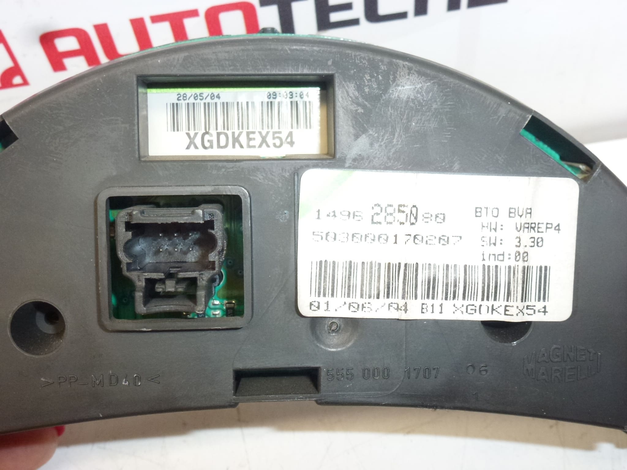 Дисплей Citroën C8 Peugeot 807 139000 км 1496285080 610579 - Image 2