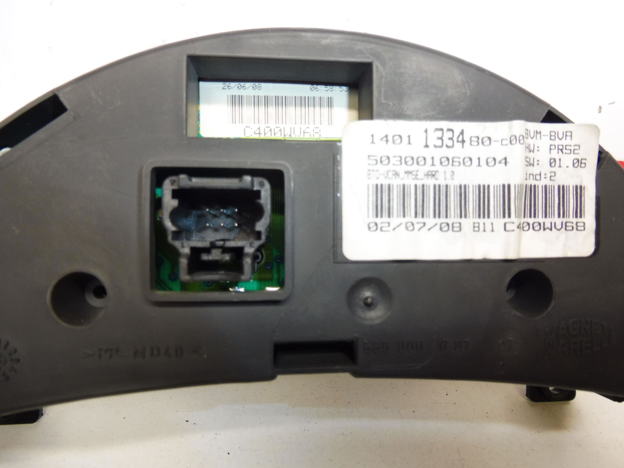 Дисплей Magneti Marelli 304600 км Citroën C8 Peugeot 807 1401133480 610326 - Image 2