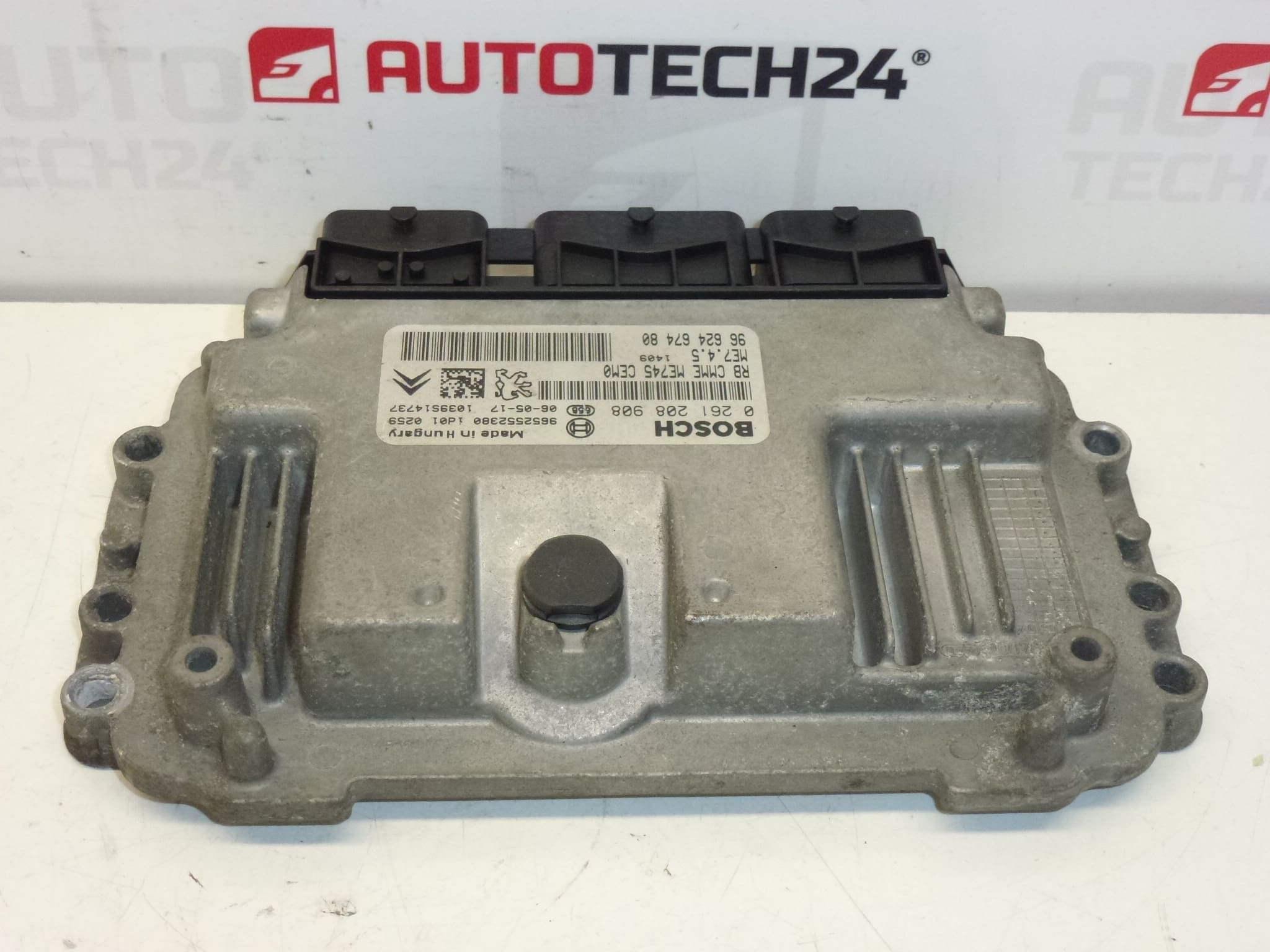 ECU Bosch ME7.4.5 0261208908 9662467480 9652552380 - Image 2