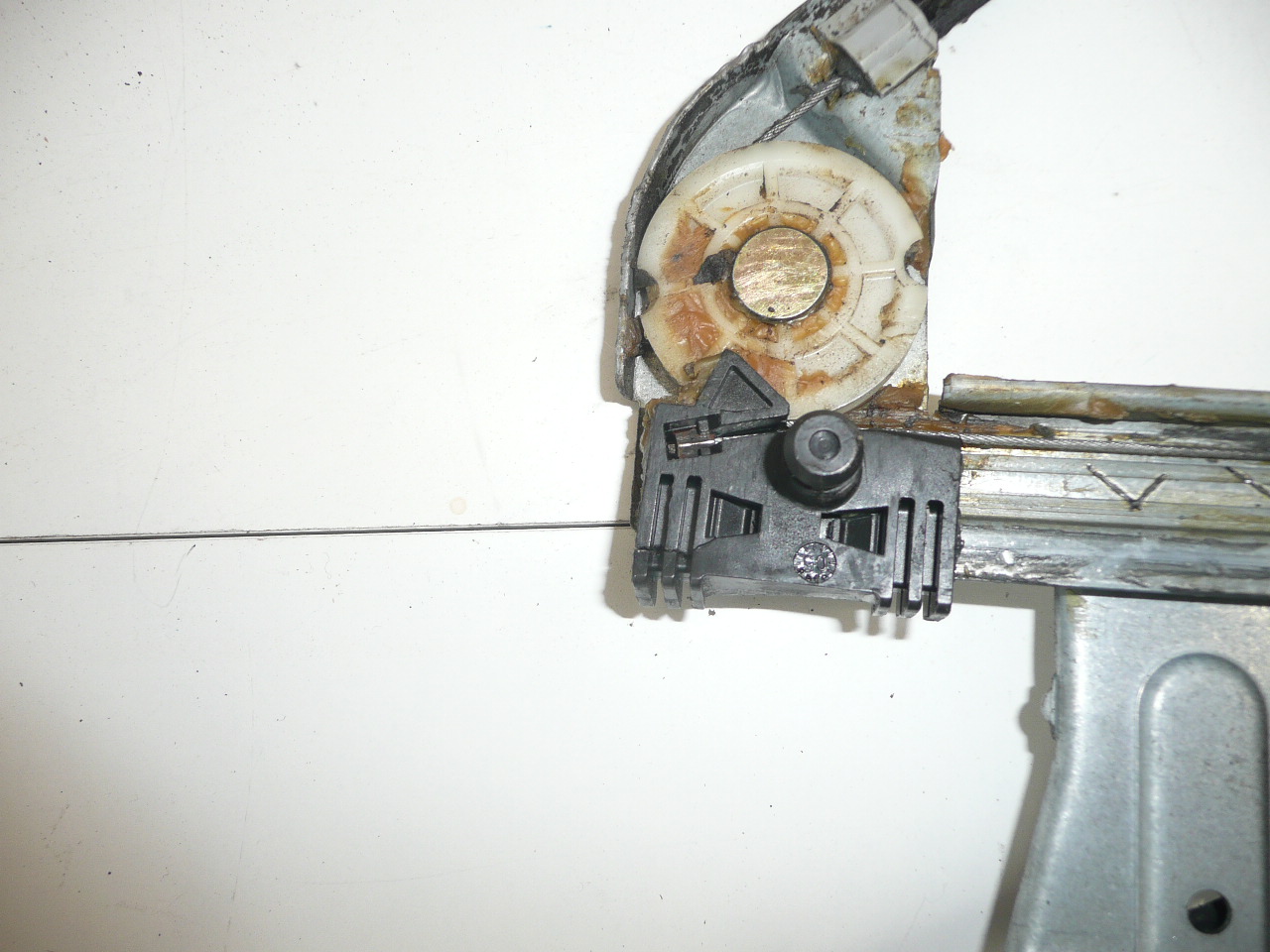 PP механизъм за издърпване на прозореца Peugeot 307 CC 9656221480 9222V9