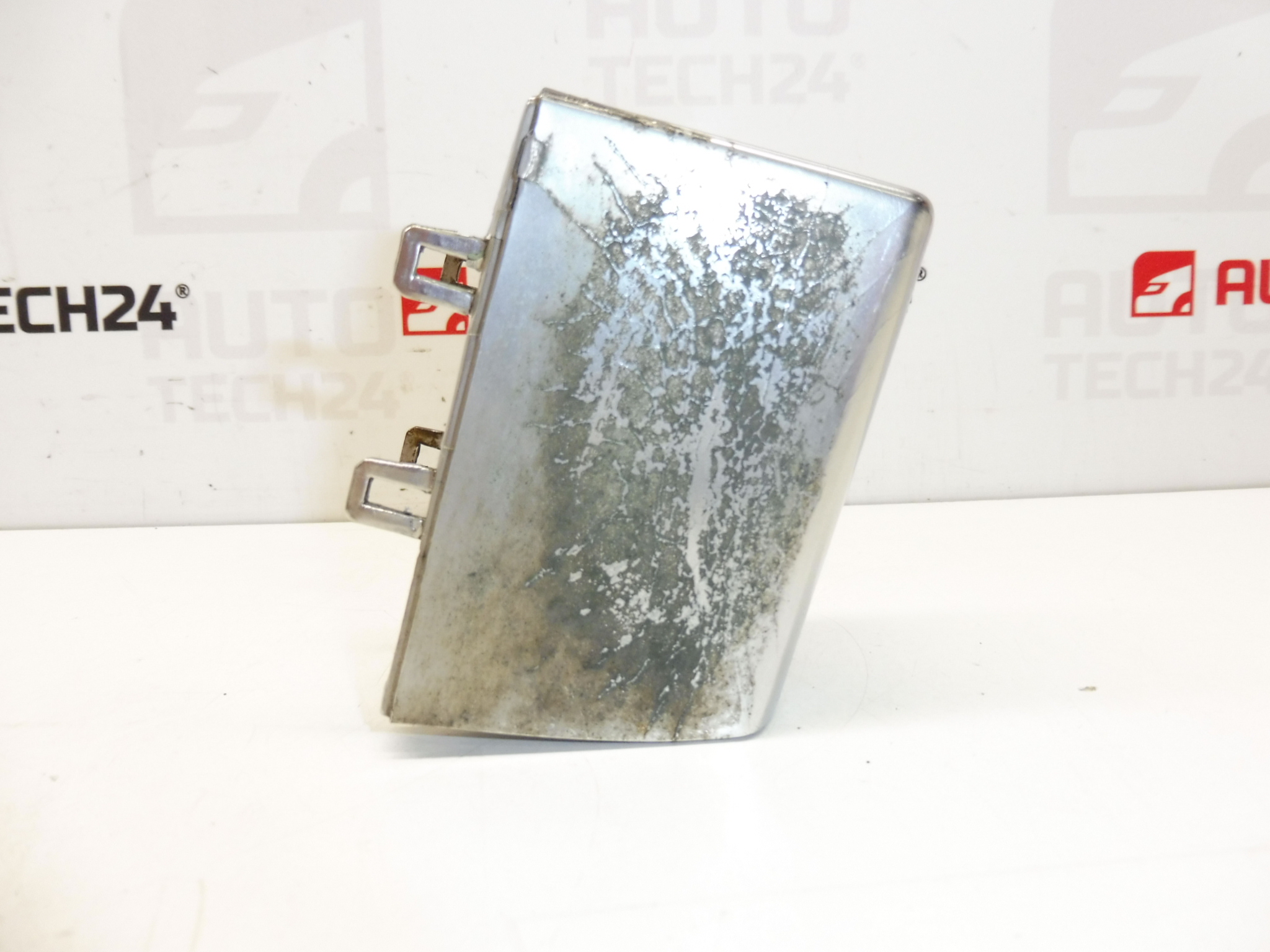 Дефлектор капак за външна дръжка на задна лява врата Citroën Peugeot хром 1484501077 9101EH