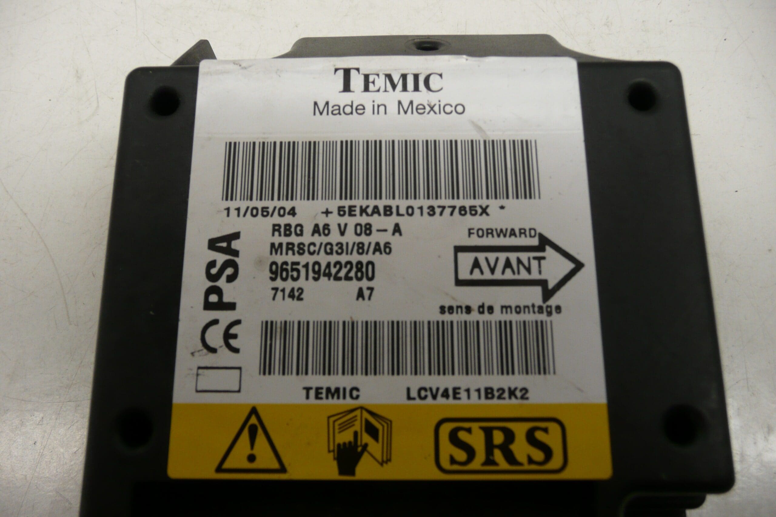 Citroën C2 C3 въздушна възглавница 9651942280