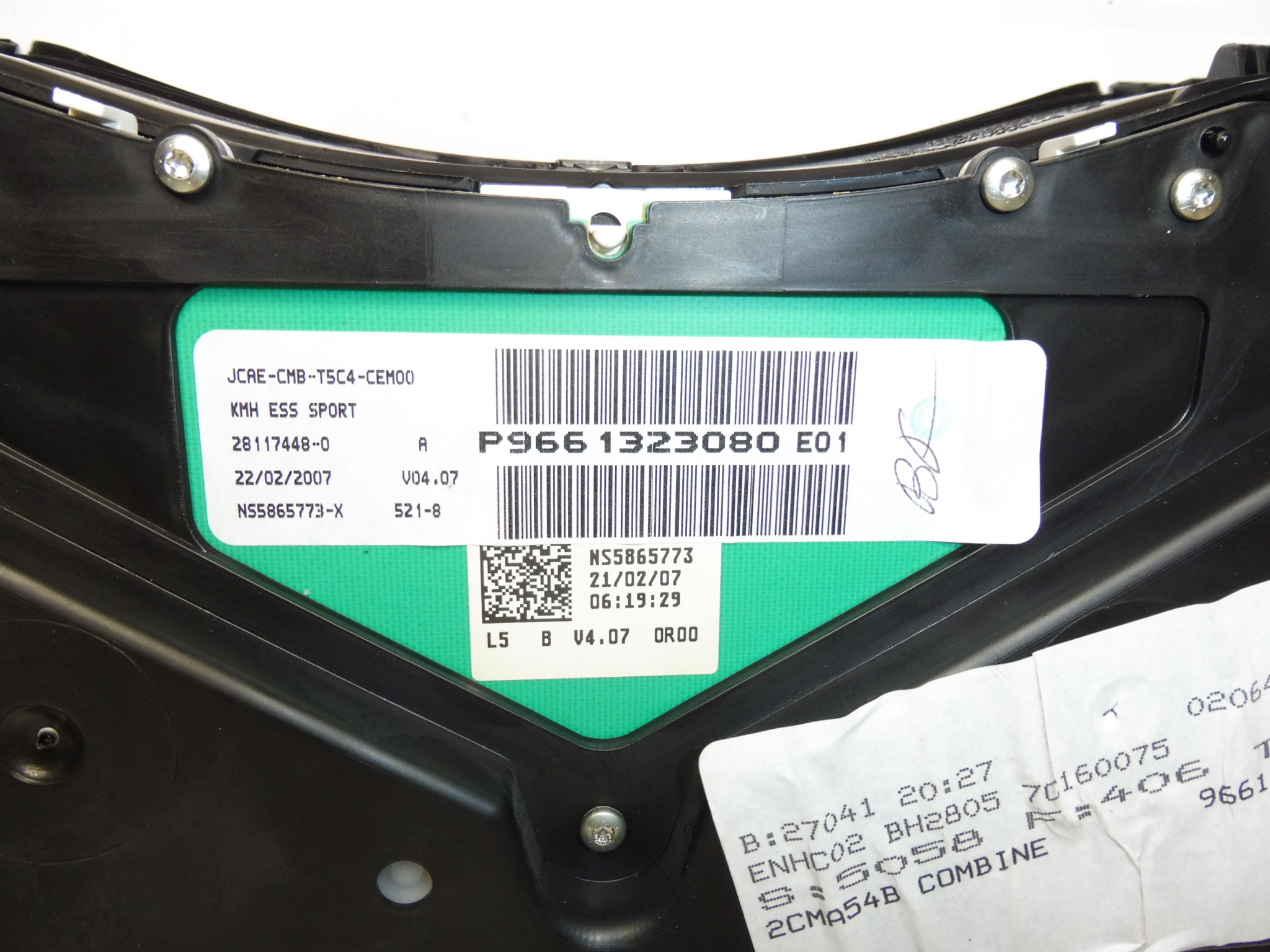 Скоростомер Peugeot 307 пробег 139 хил. км 9661323080