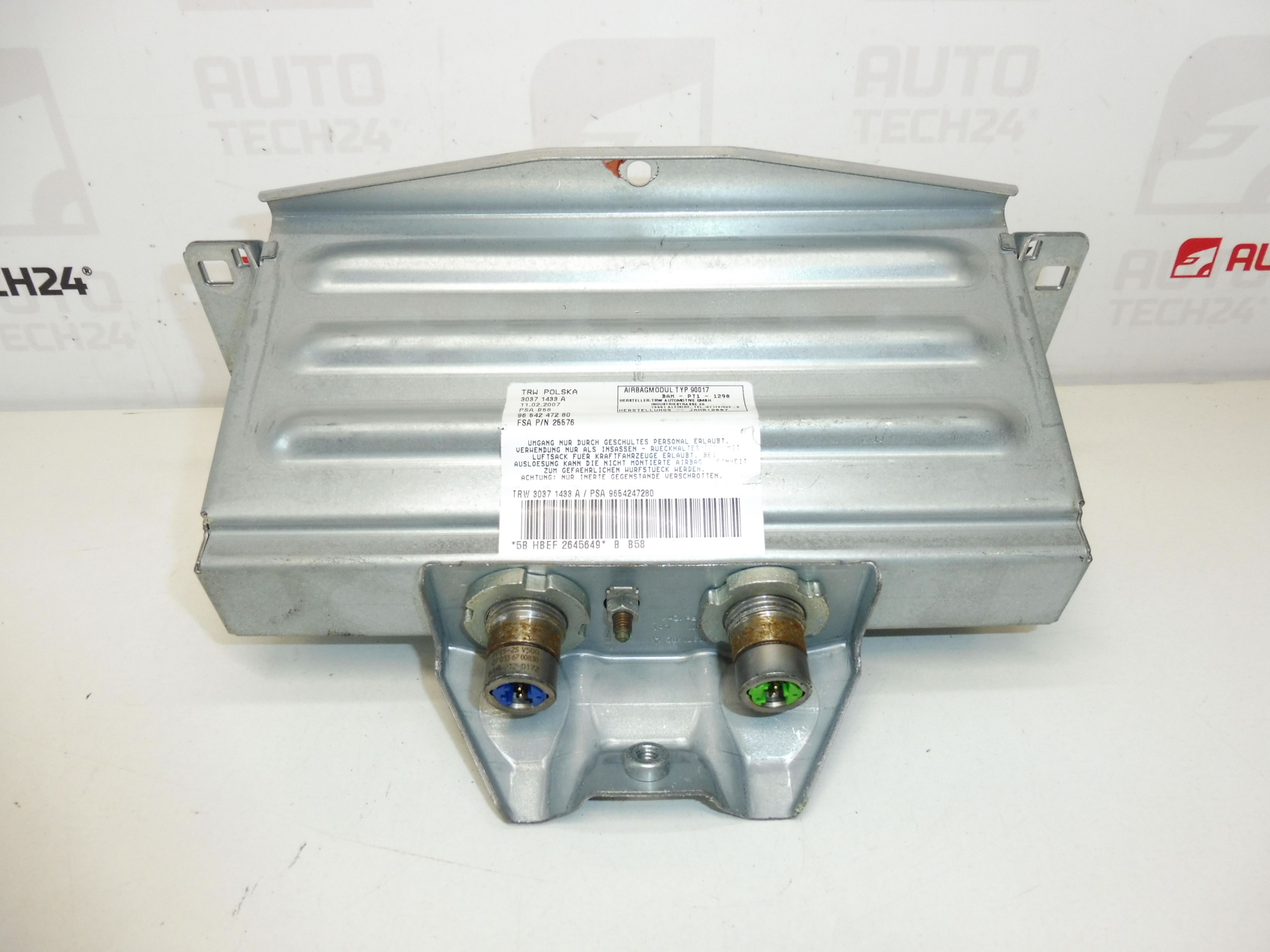 Airbag преден пътник Citroën C4 Picasso 9654247280 8216NT