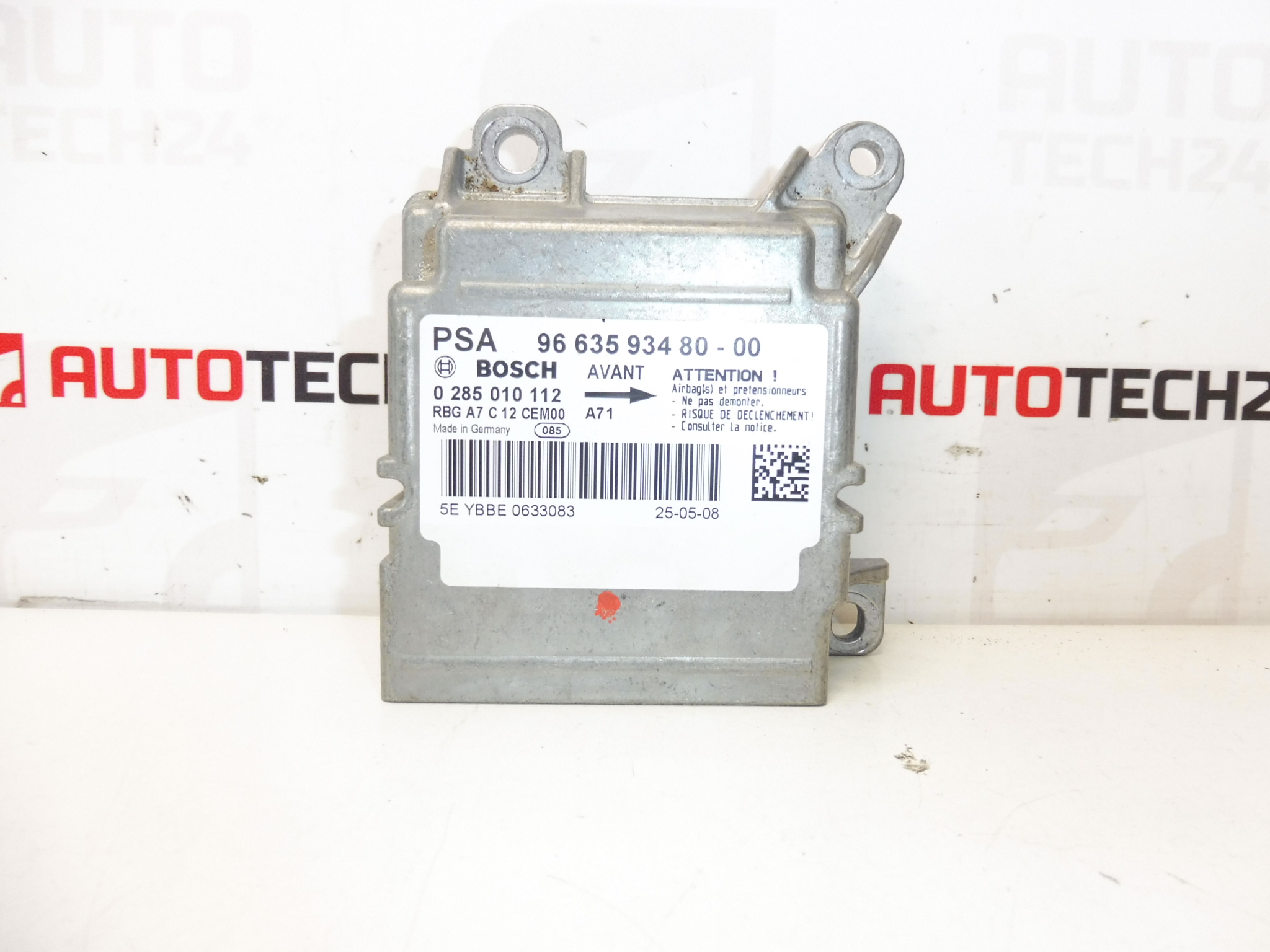 Въздушна възглавница Bosch Peugeot 207 9663593480 0285010112 654664