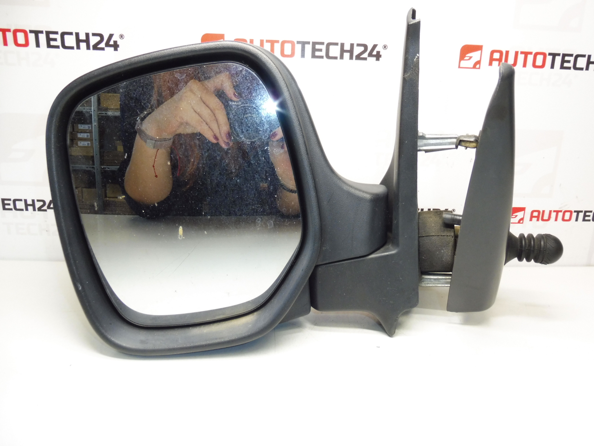 Ляво огледало Citroën Berlingo II механично 8153HL 8153PK