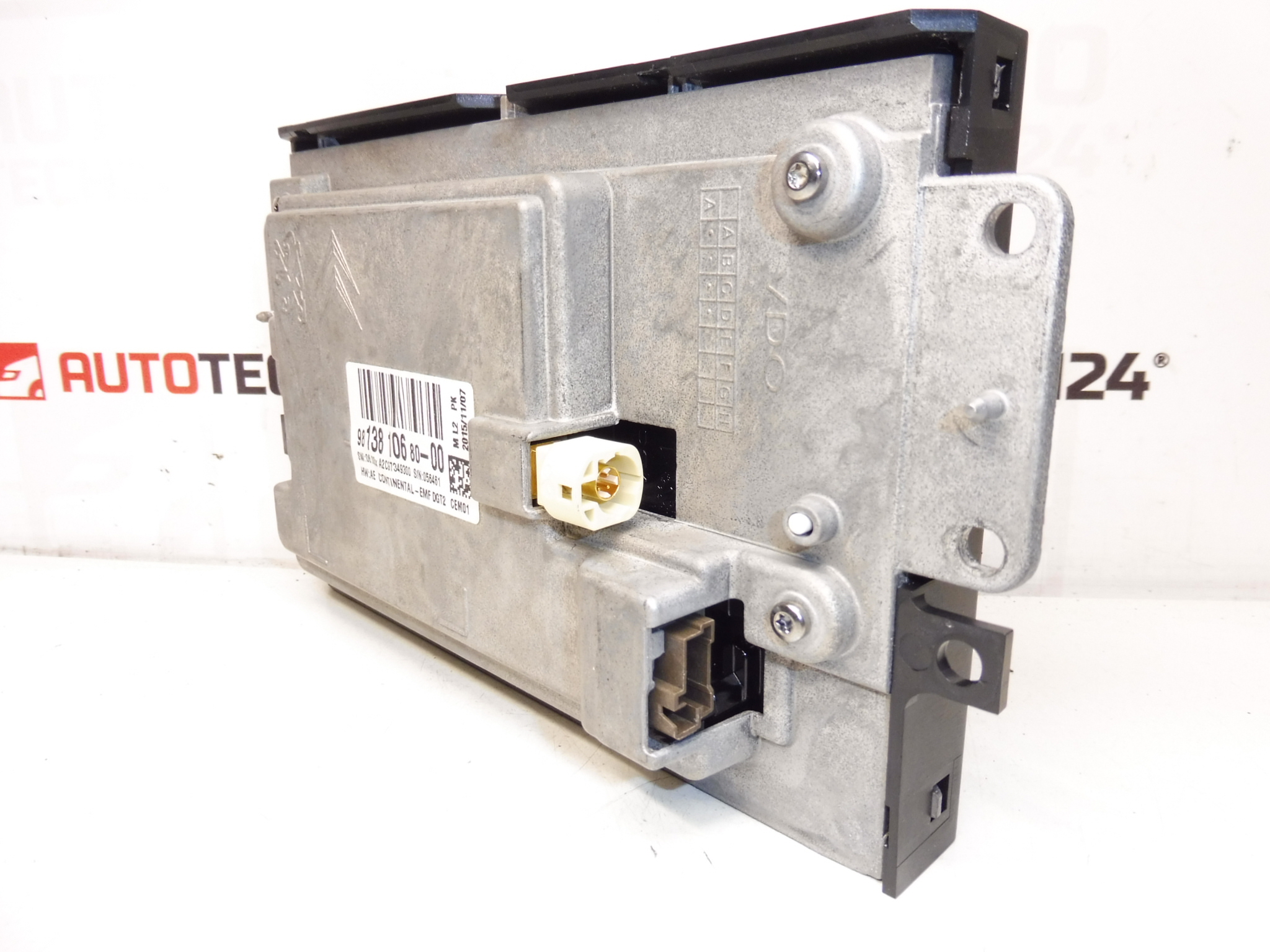 Citroen C4 II компютър радио дисплей 9813810680