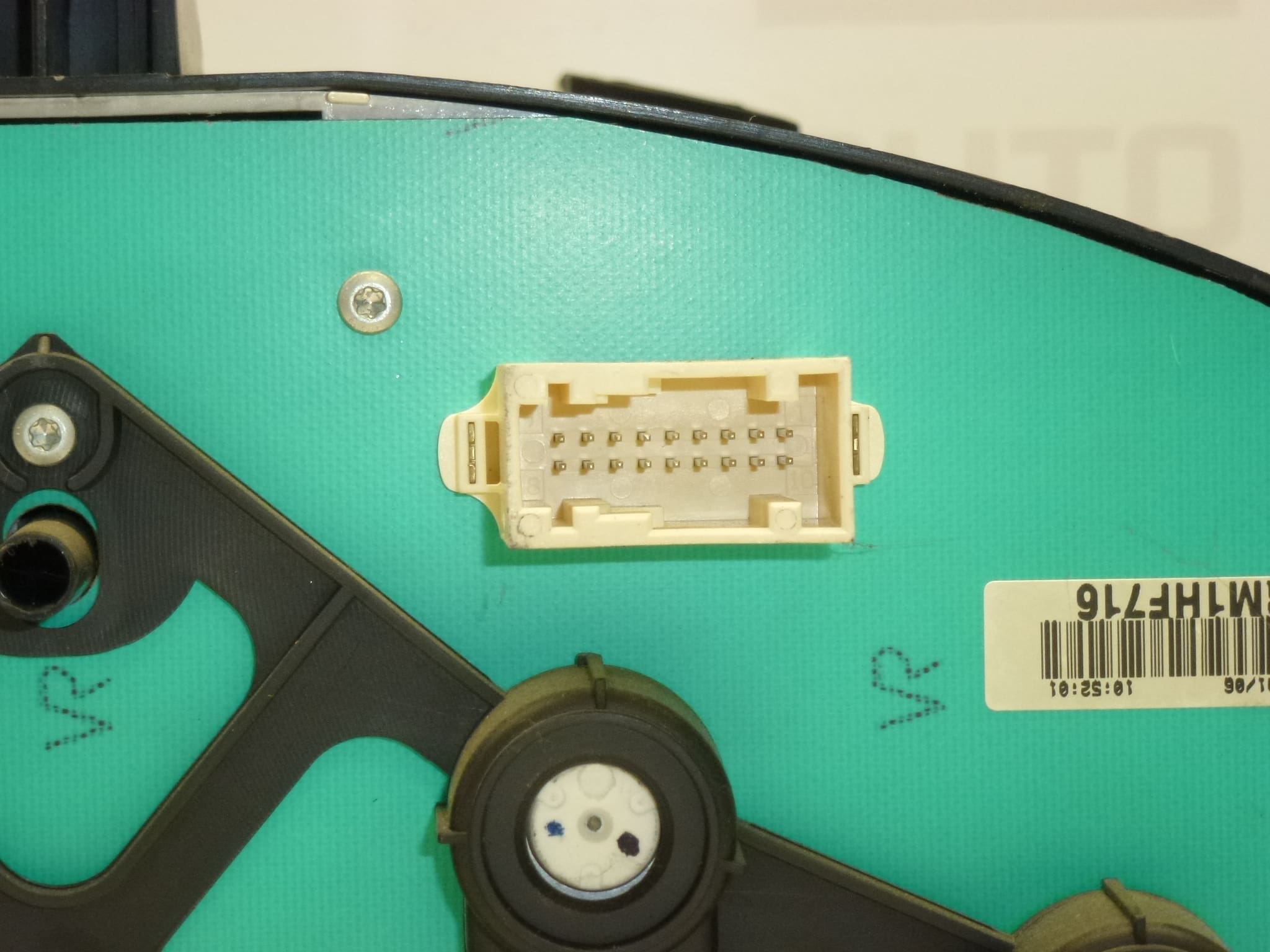 Скоростомер 176 хил. км Peugeot 206 9656696280