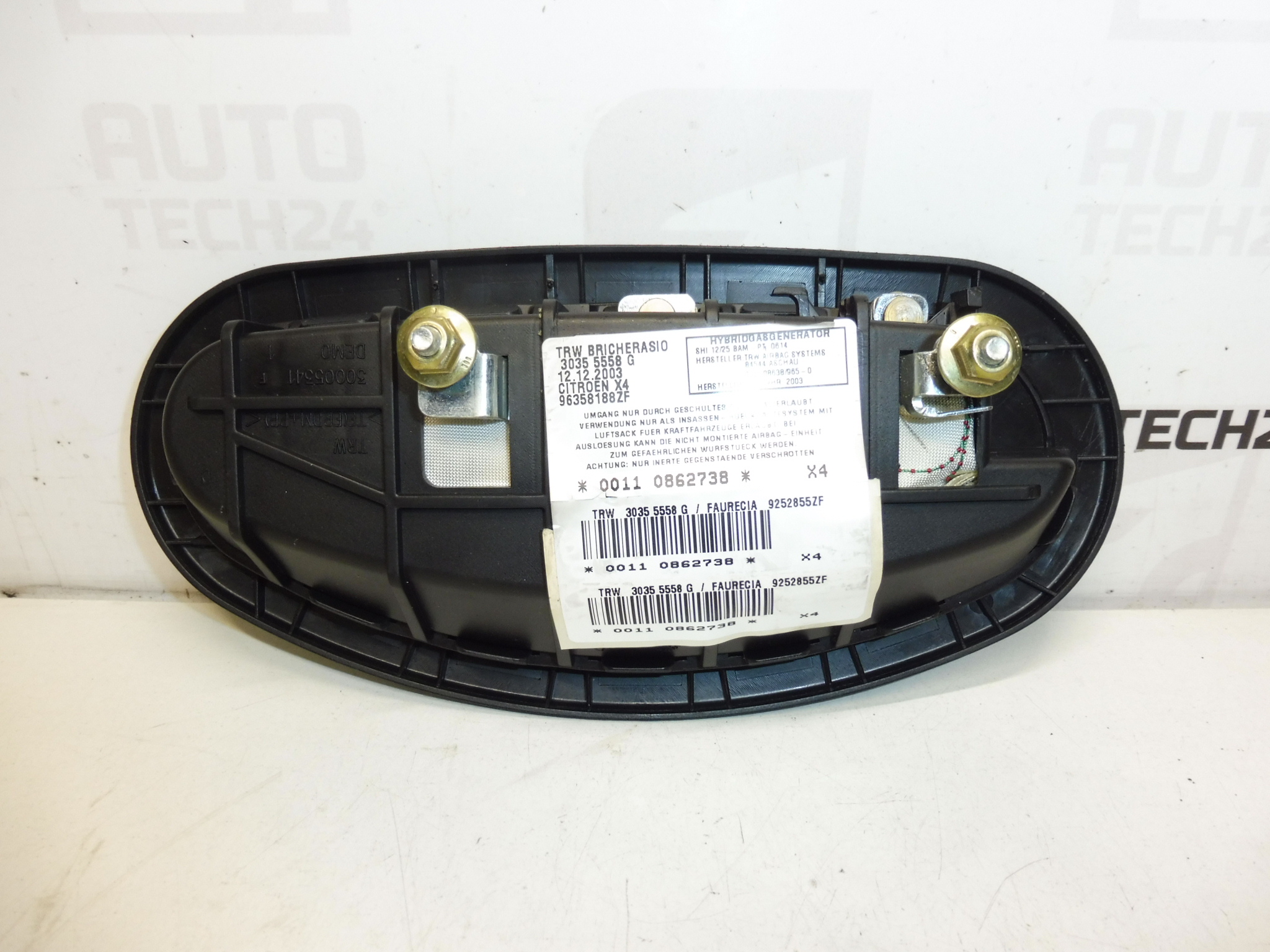 Citroën C5 I и II 96358188ZF 8216W3 Странична въздушна възглавница