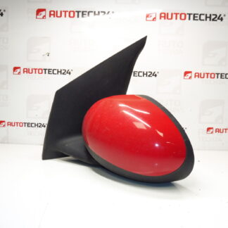Огледало ляво червено Citroën C1 Peugeot 107 87940-0H010 87940-0H011