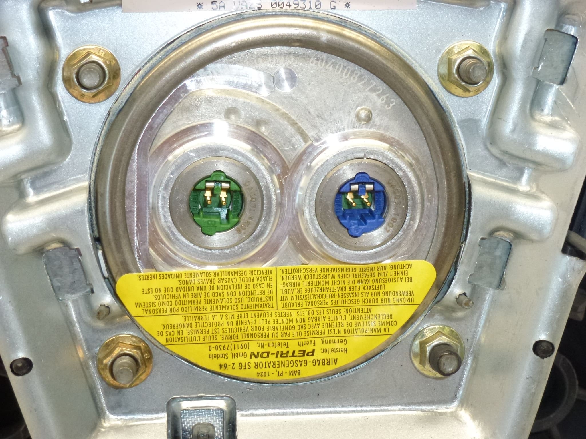 Citroën C8 шофьорска въздушна възглавница 14958410YR 4112HQ