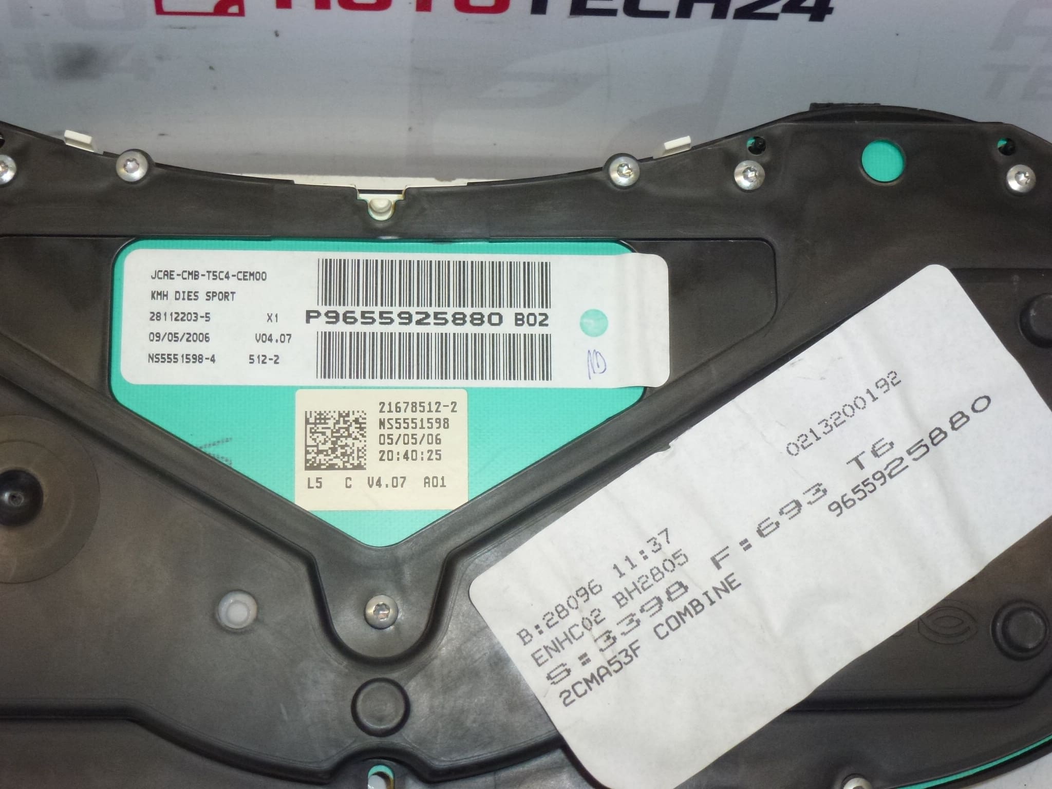 Скоростомер Peugeot 307 II пробег 239000 км 9655925880