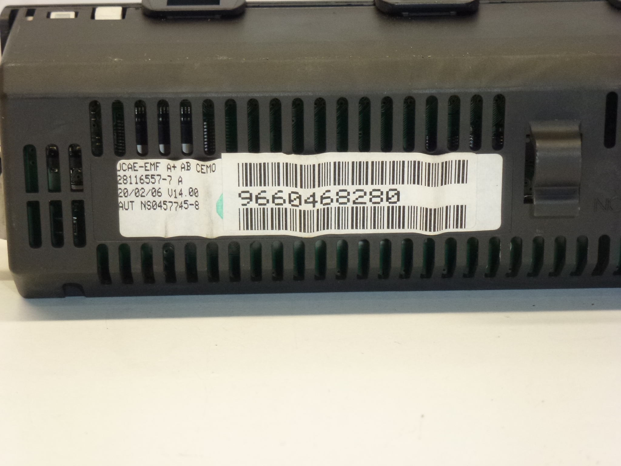 Дисплей Citroën C5 единичен климатик 9660468280 6155FV