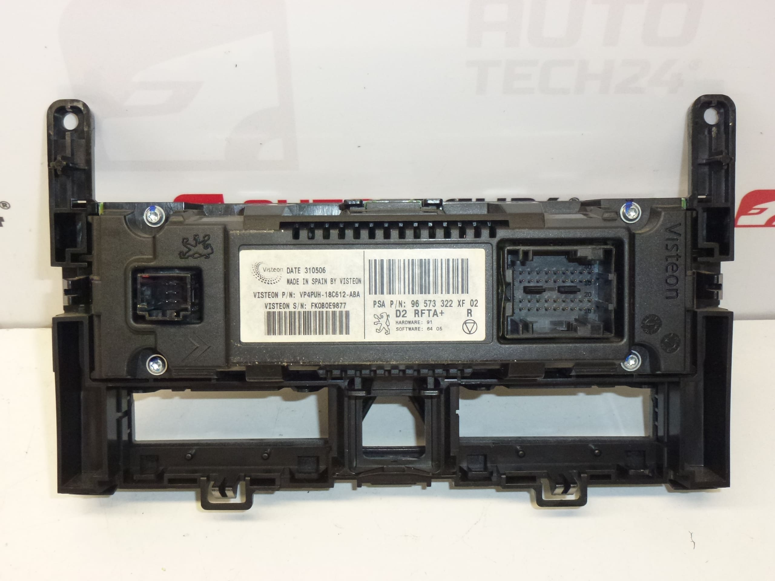 Управление на отопление и климатизация PSA Peugeot 407 96573322XF 6451SC - Image 2