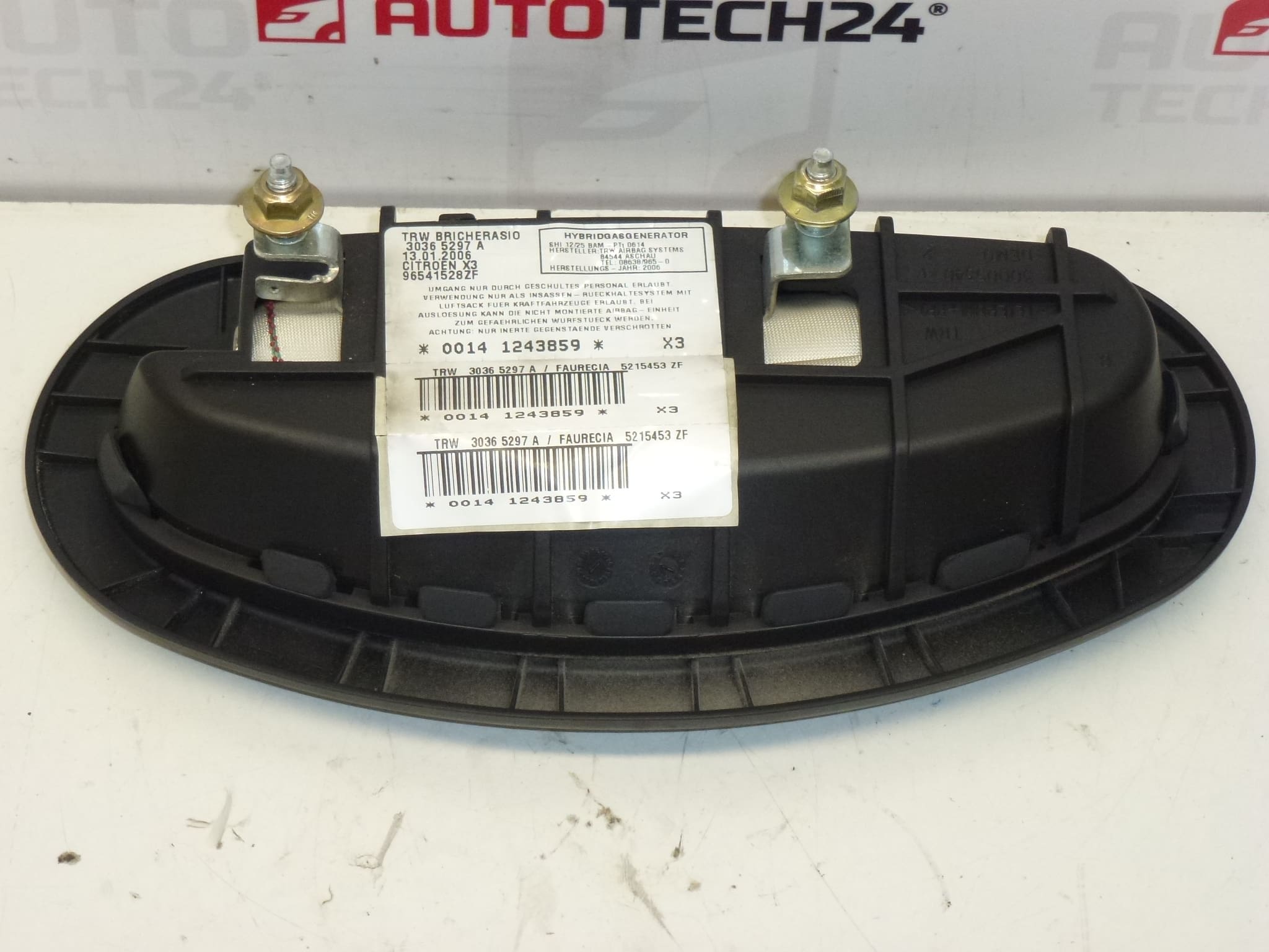 Страничен въздушен възел Citroën C5 I и II 96541528ZF 8216GP - Image 2