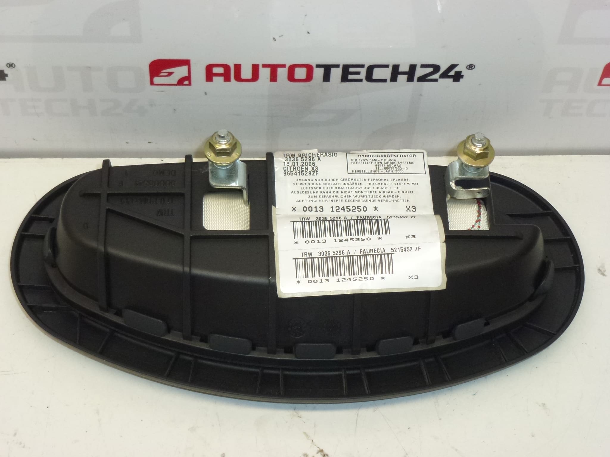 Страничен Airbag Citroën C5 I и II 96541529ZF 8216HA - Image 2