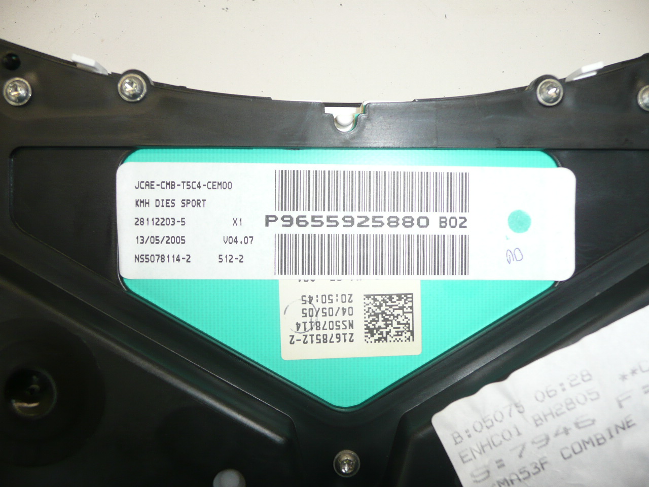 Скоростомер Peugeot 307 II пробег 83 хил. км 6106R9