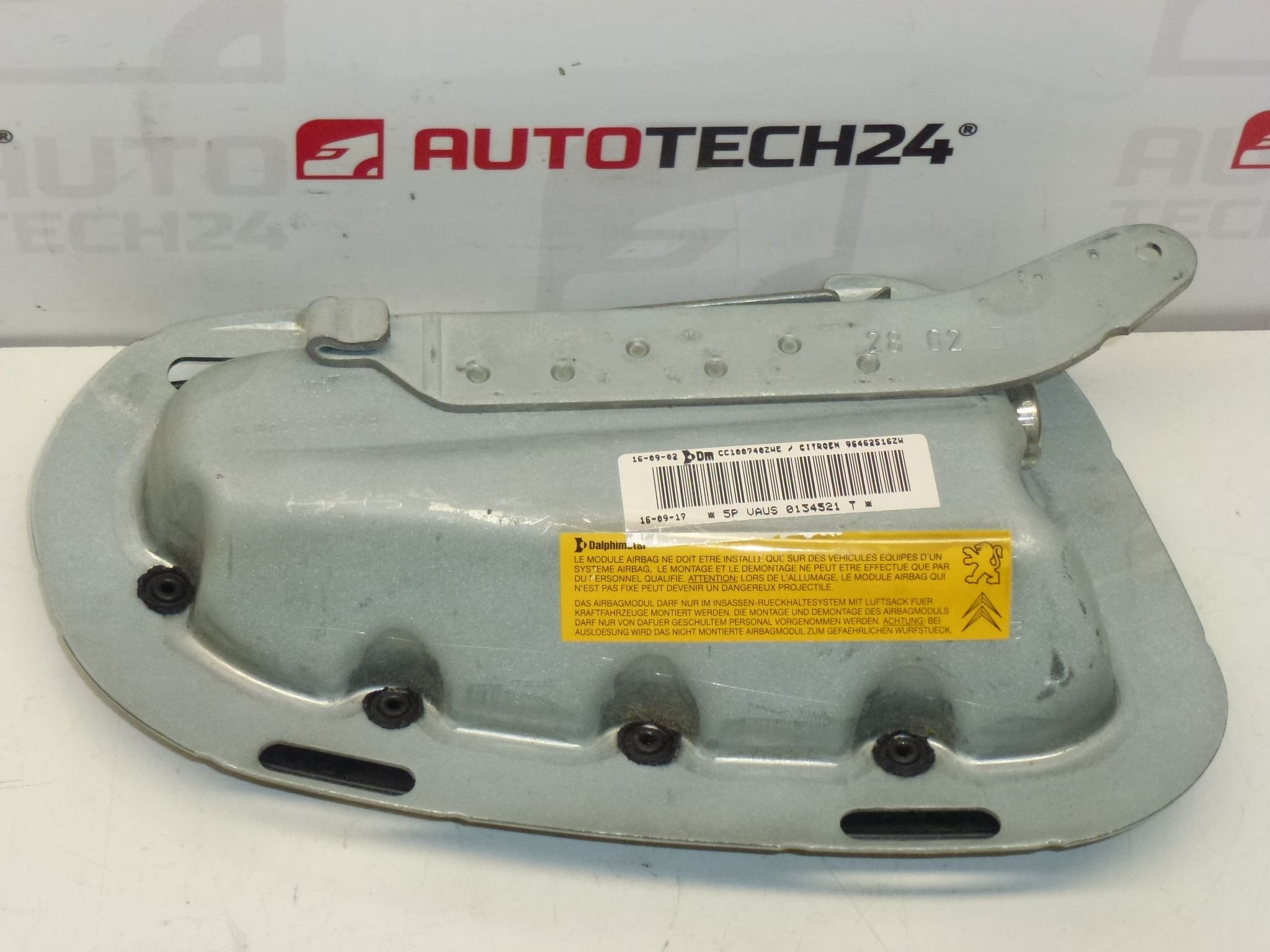 Airbag за седалка светлосив десен Citroën C2 C3 96462516ZW 8216Q5 - Image 2
