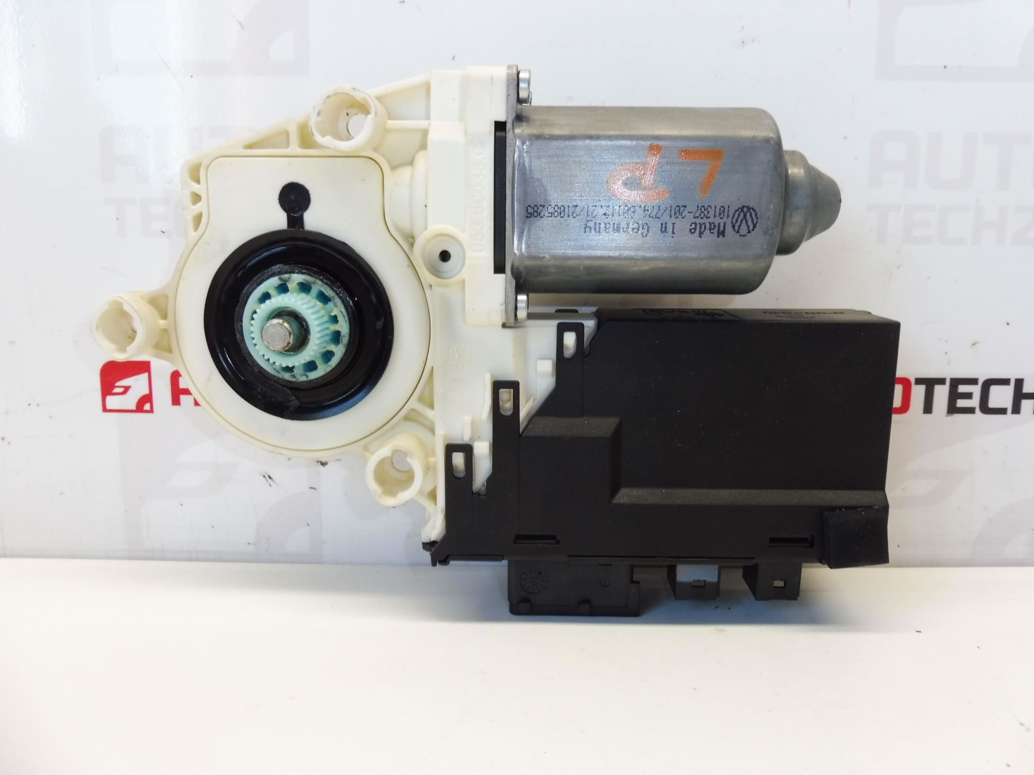 Електромотор за стъклоповдигач на ляво предно стъкло Citroën Peugeot 1400208480 9221V4 - Image 2