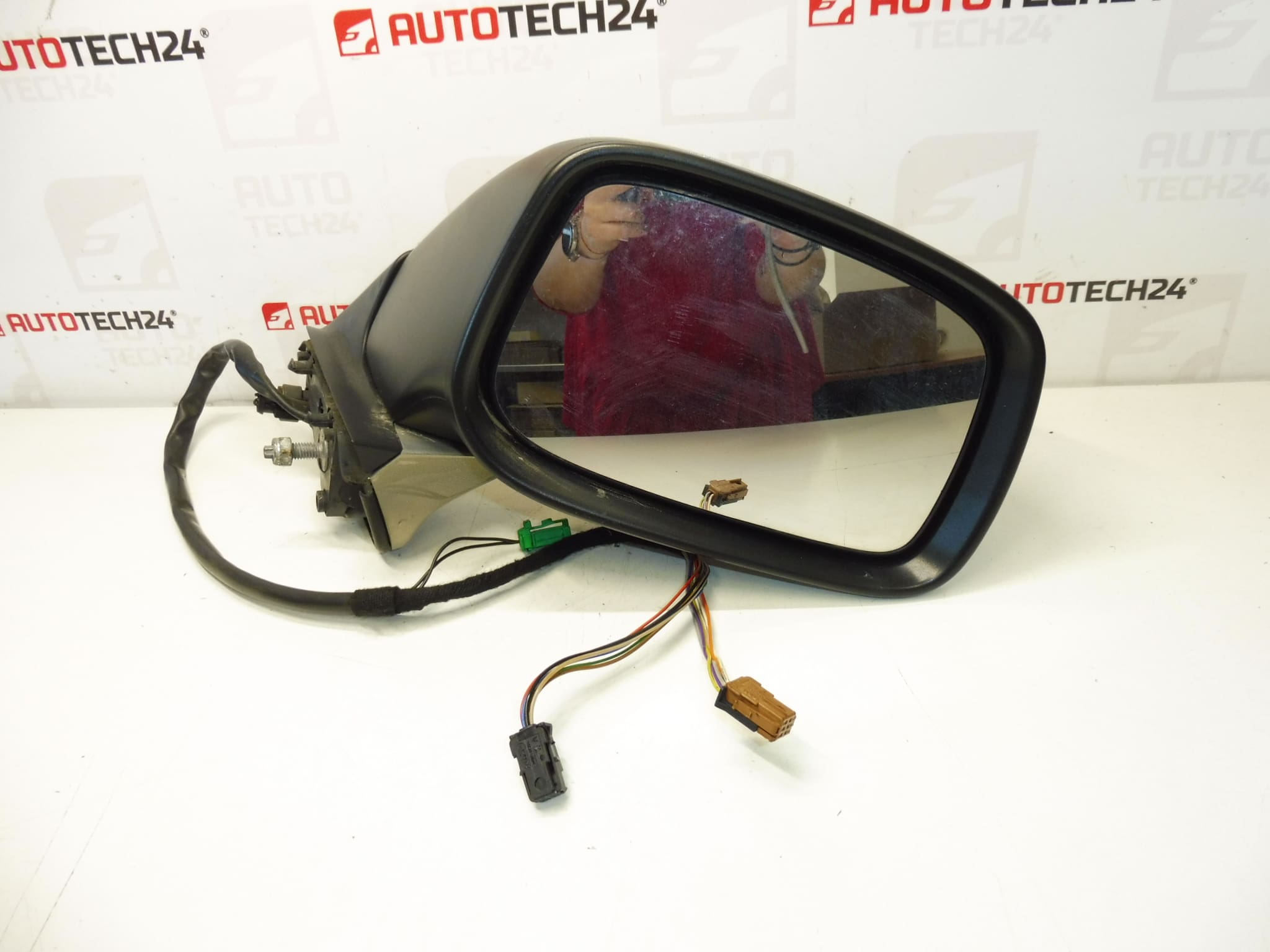 Дясно електрическо сгъваемо огледало в сиво KDD за Citroën C8 14888830ZR 8153FW - Image 2