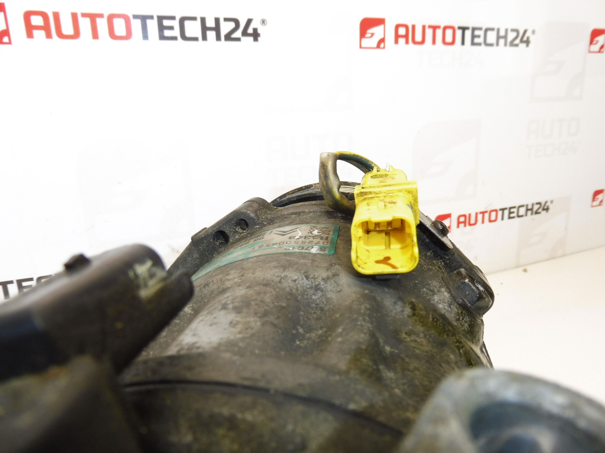 Климатик компресор Sanden SD7V16 1303F 9656572380 6453WT 6453WV 6453QY 6453QS