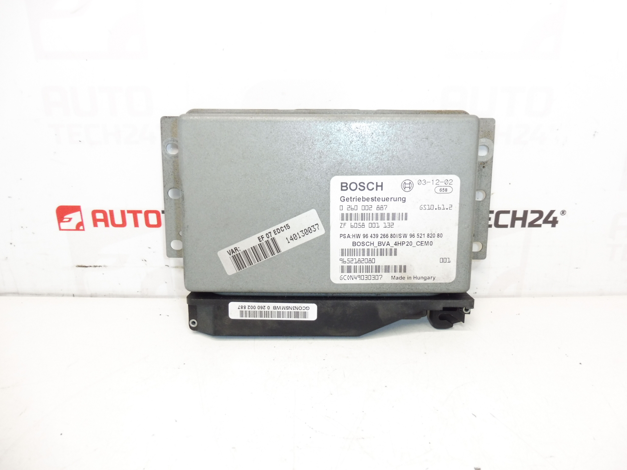 ECU Bosch Citroën C5 2.2 HDI 0260002887 9652182080 2529L8