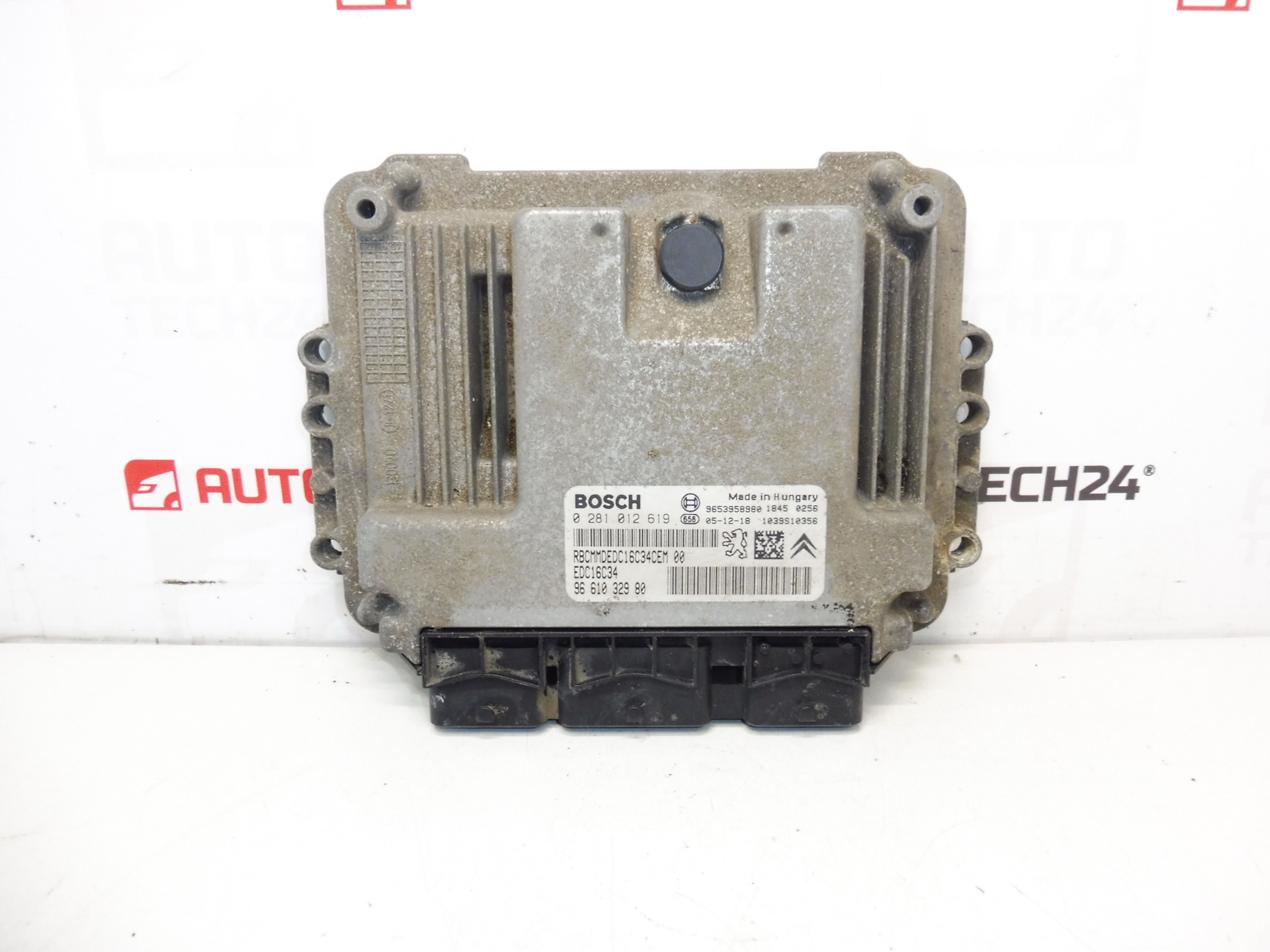 Управляваща единица Bosch EDC16C34 1.6 HDI 0281012619 9661023980