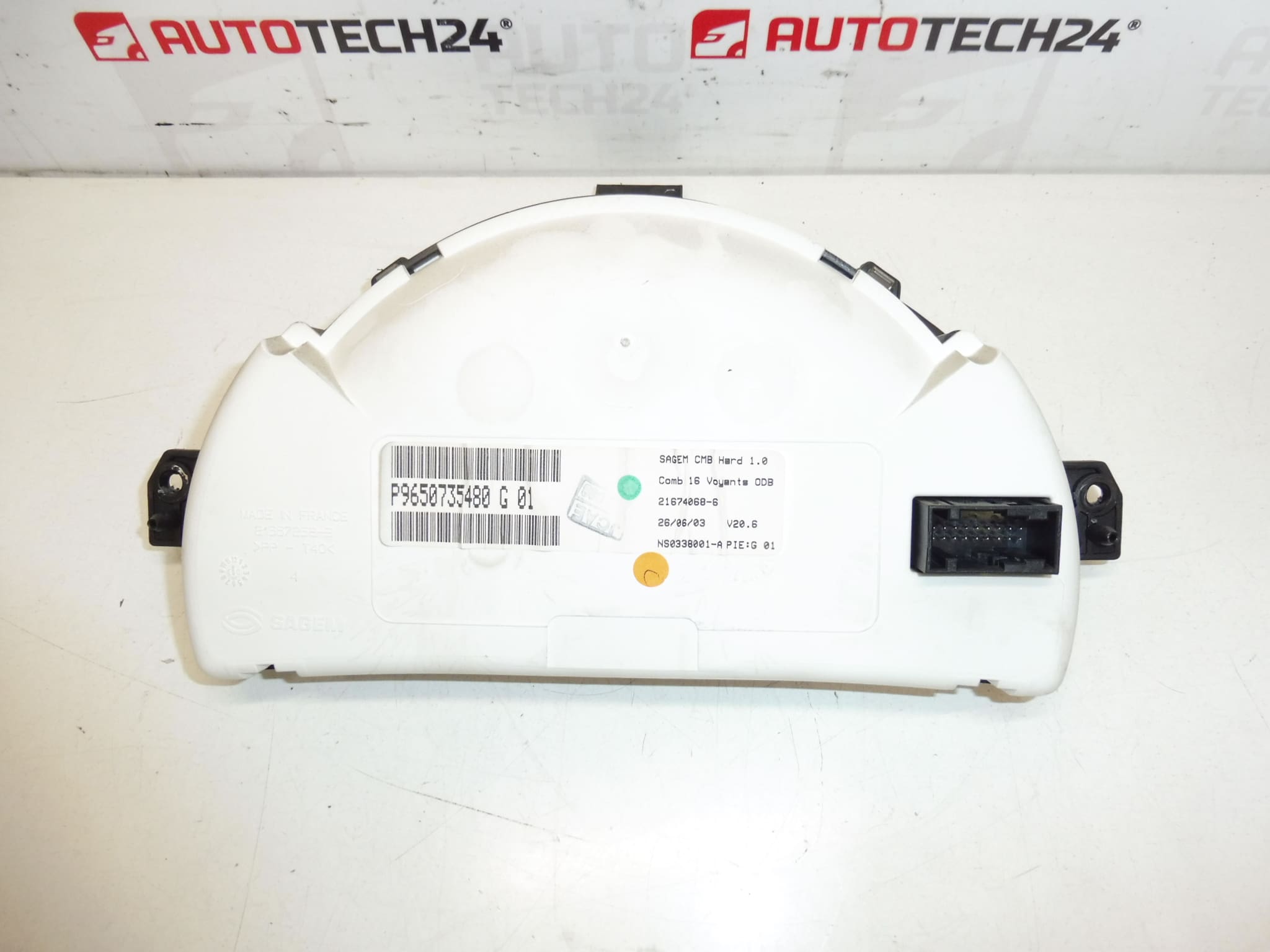 Тактометър Citroën C2 C3 Sensodrive 145000 км 9650735480 - Image 2