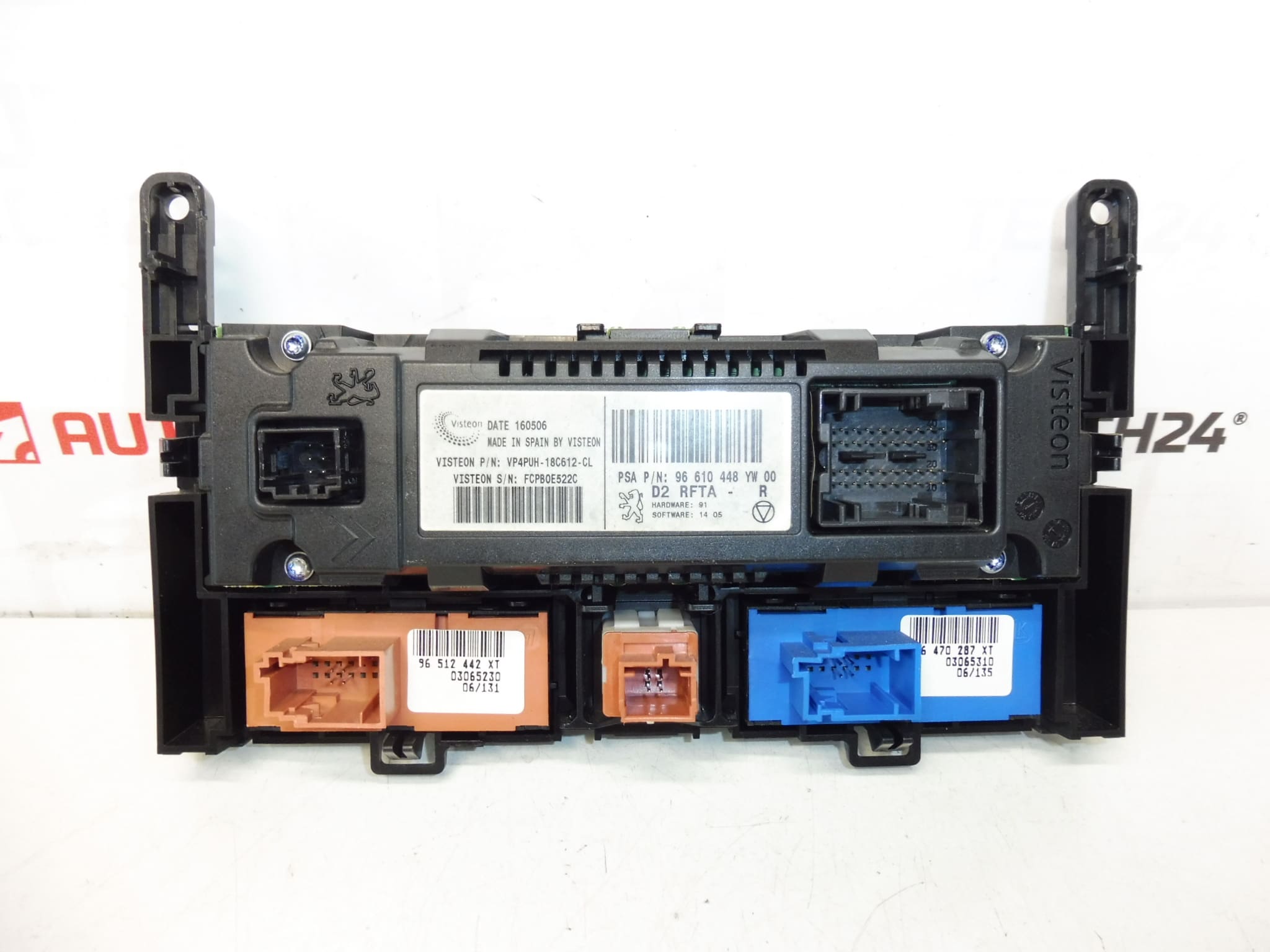 Управление на отоплението и климатика Citroën Peugeot 96610448YW 6451SA 6451VC - Image 2