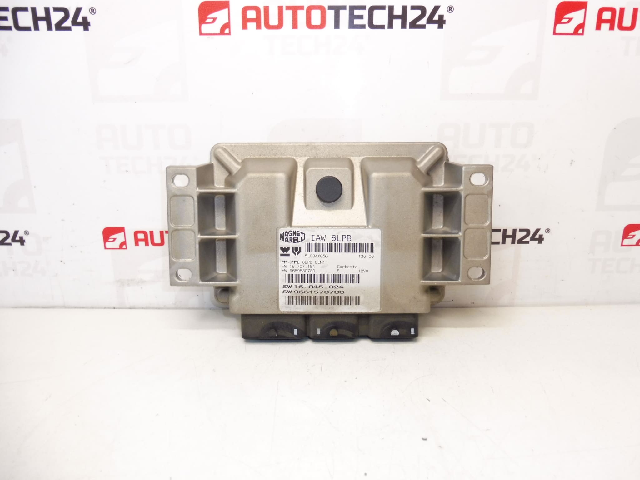 ECU IAW 6LPB 1.8 16V Citroën Peugeot 9659580780 9661570780