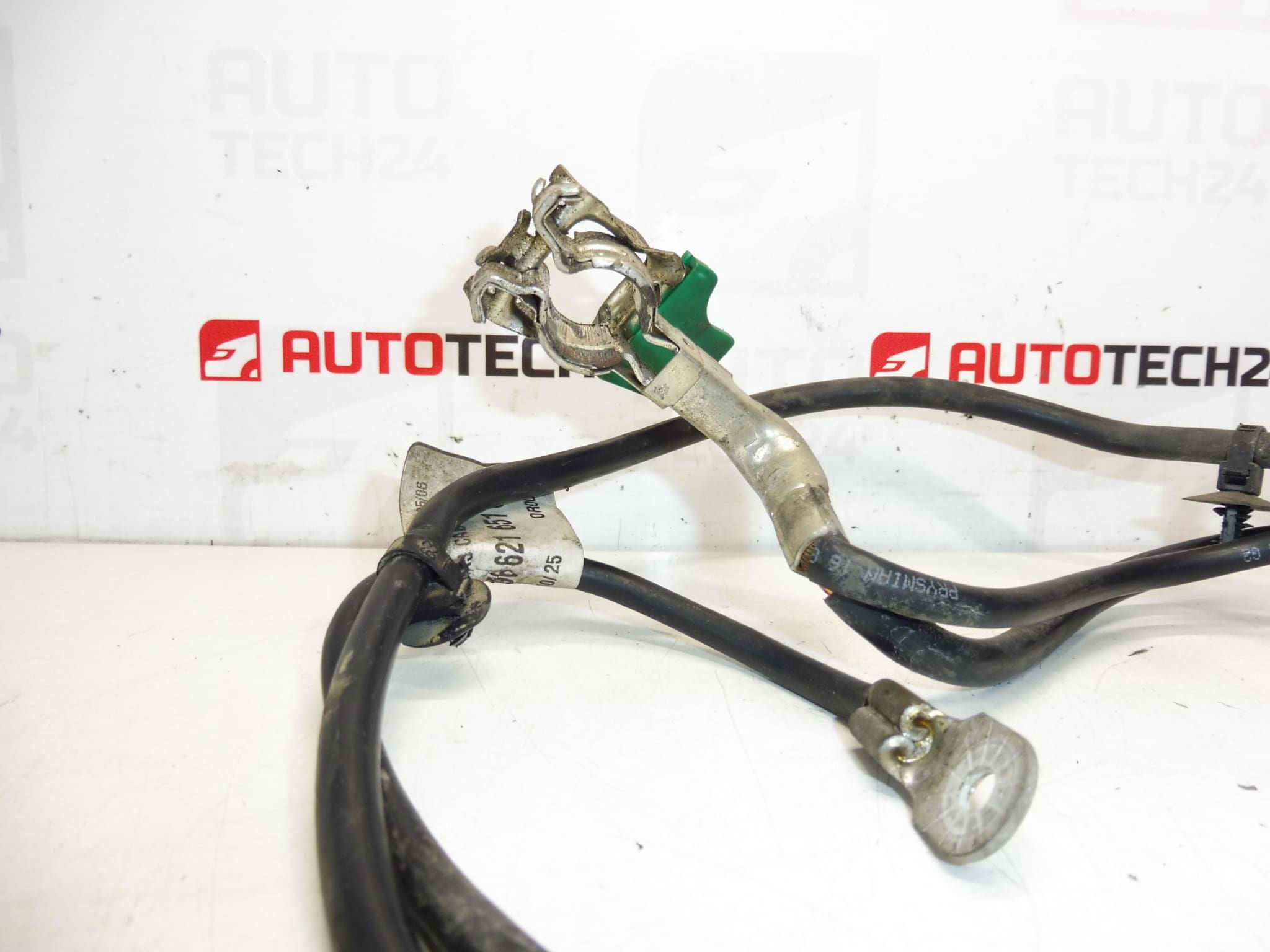 Кабел за отрицателния полюс на акумулатор Citroën Peugeot 9662165180 9663716180 5638VZ - Image 2
