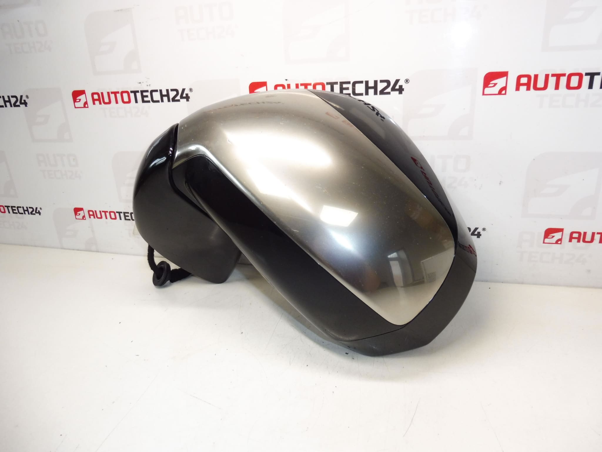 Огледало на ляв изглед за обратно виждане Chrome Citroën C3 Picasso 1609347480