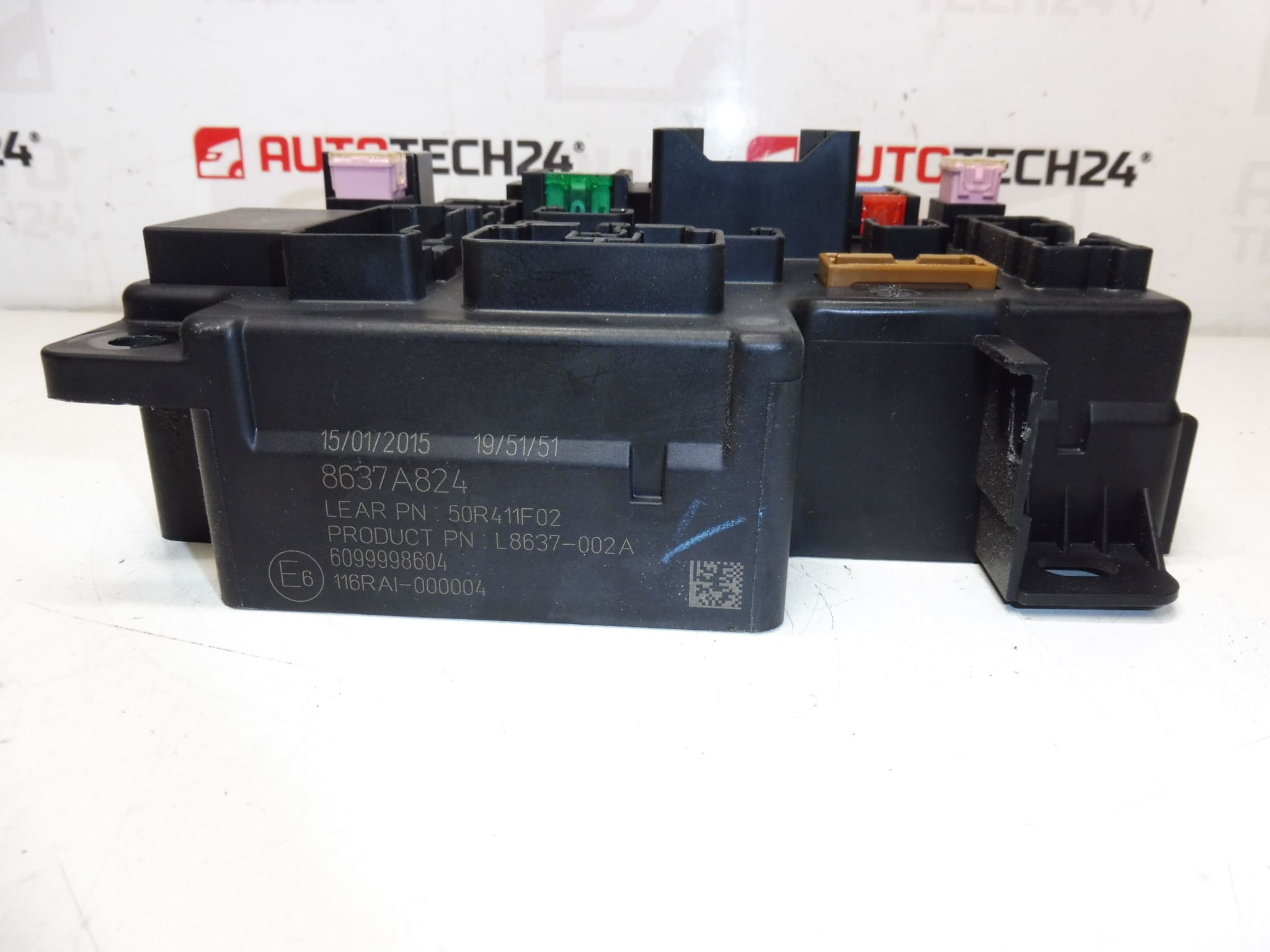 BSI модул за Citroën C-Crosser / Peugeot 4007 8637A824 6580WV 6580WT - Image 2