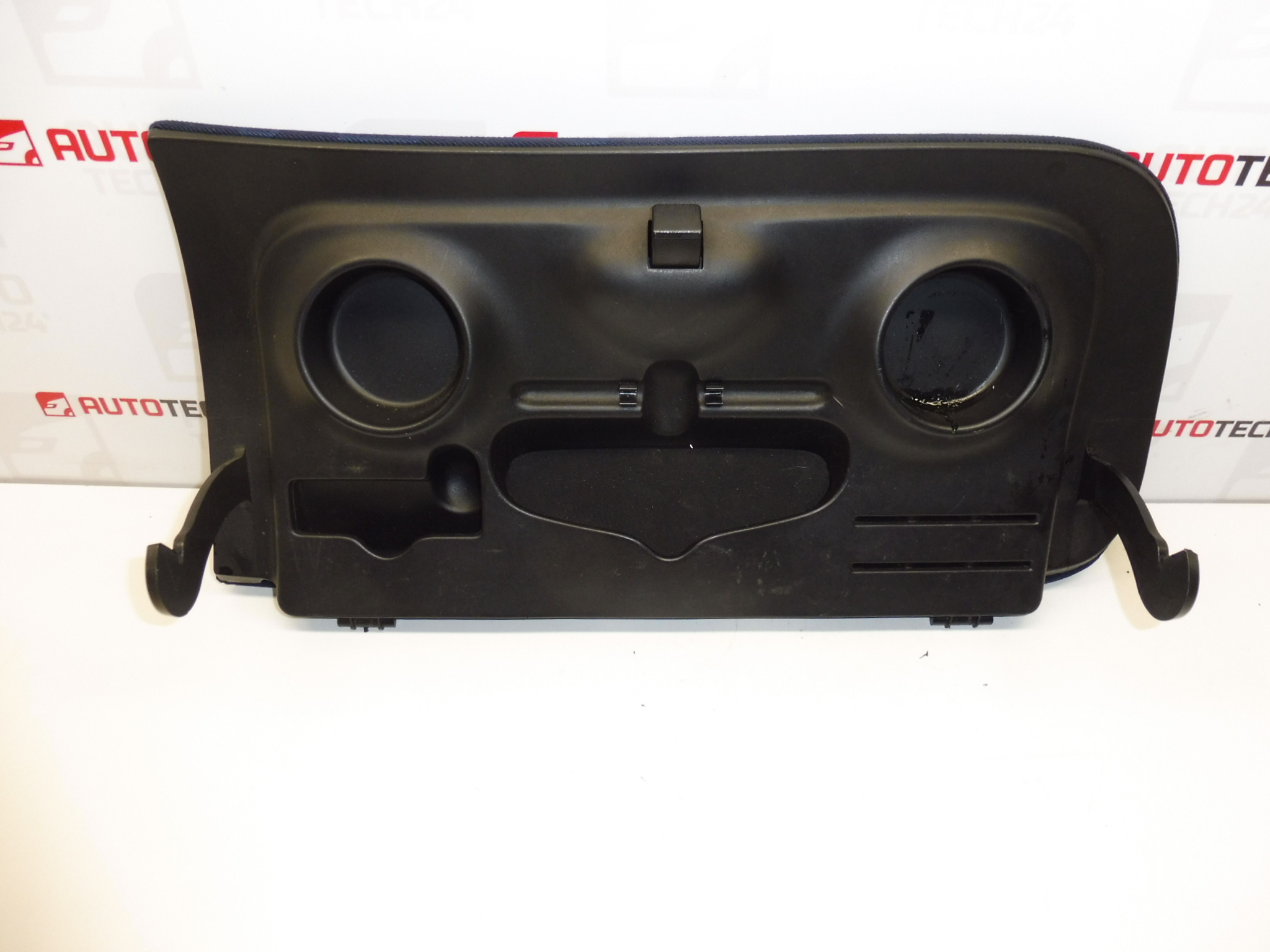 Калъф за жабка син плат Peugeot 206 96436467LD 8214LN