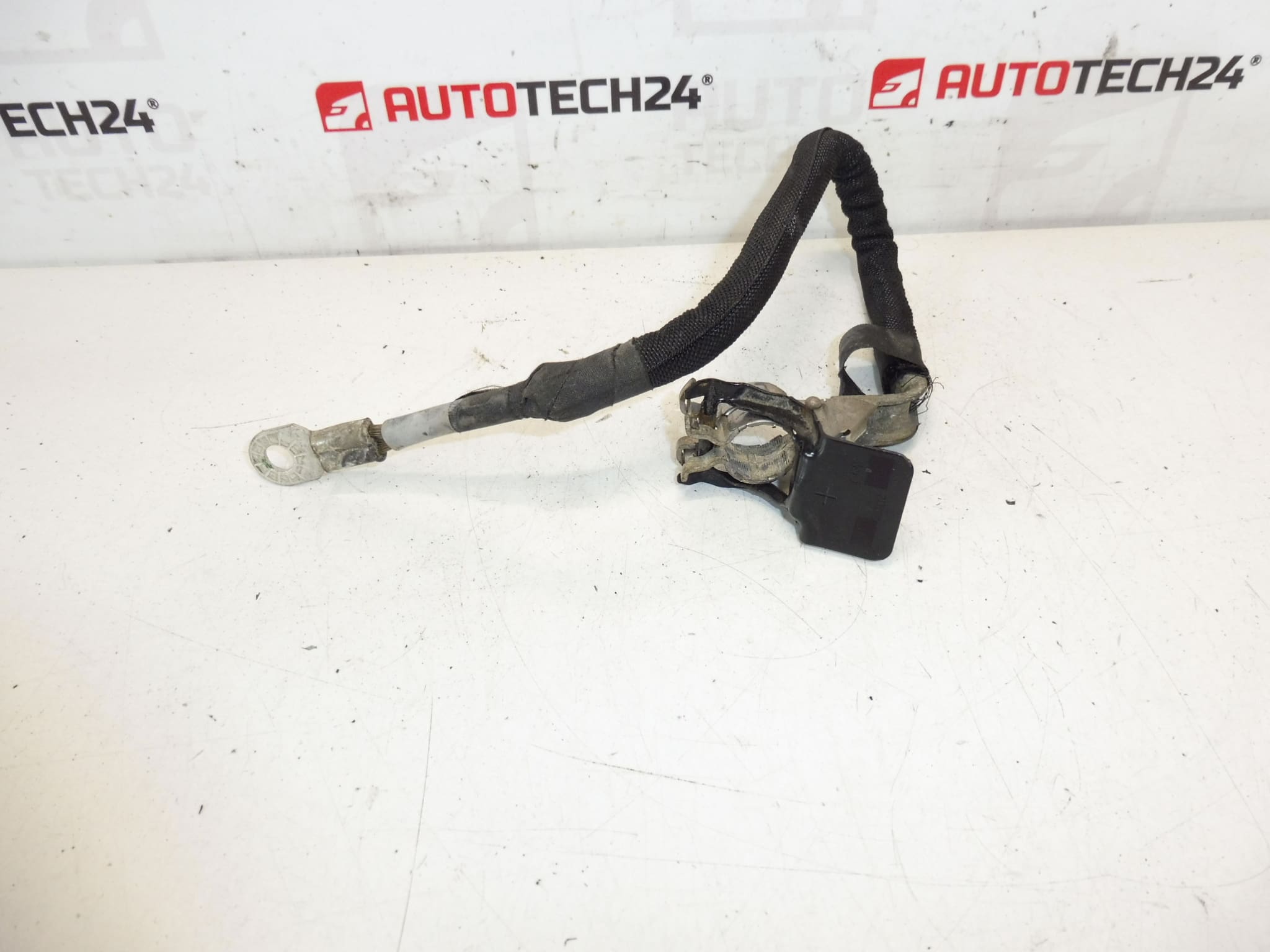 Съединителен кабел + полюс в двигател Peugeot 9674808180 564621