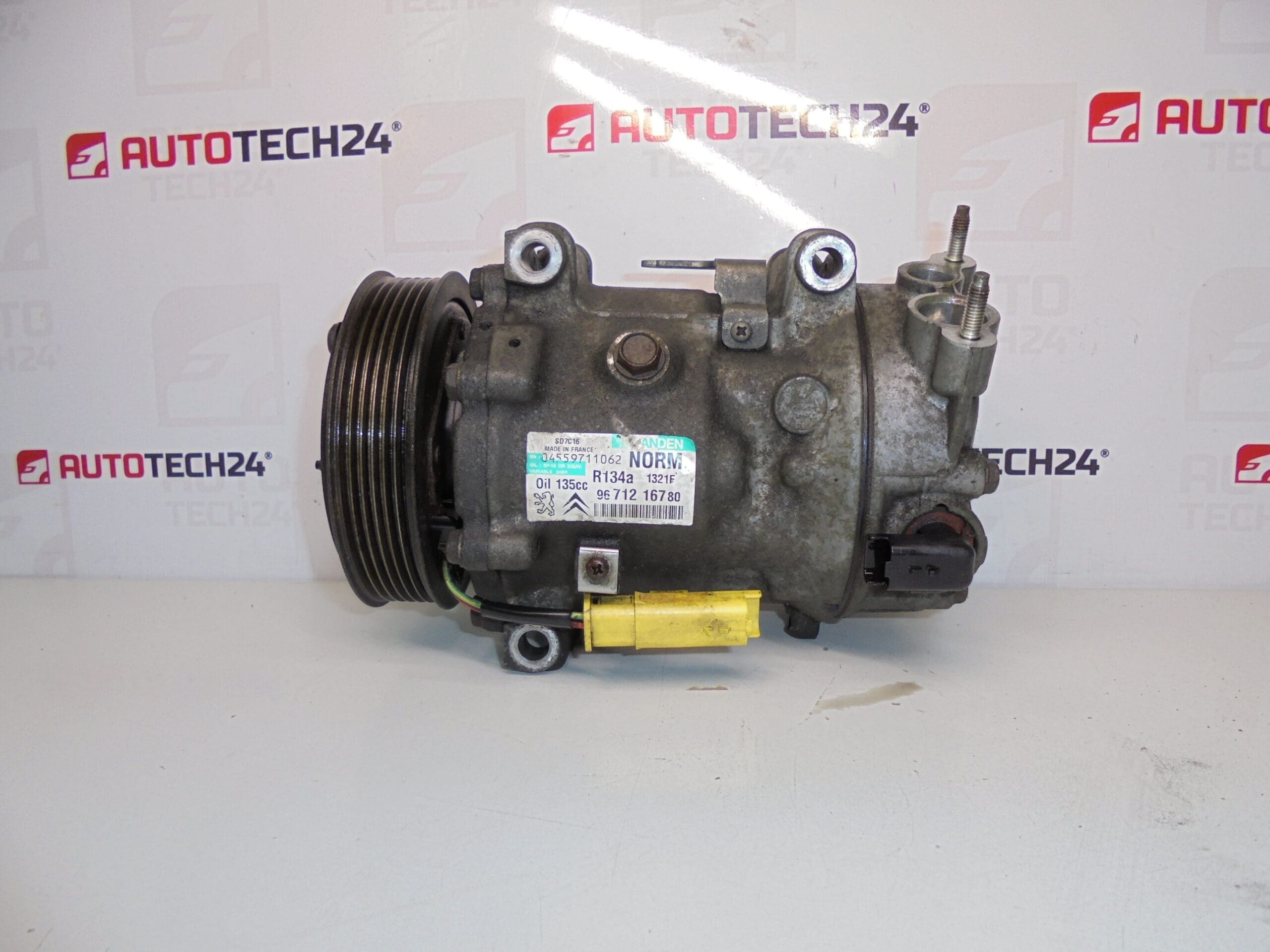 Компресор за климатик Sanden SD7C16 1321F 9671216780 9825868180 648734