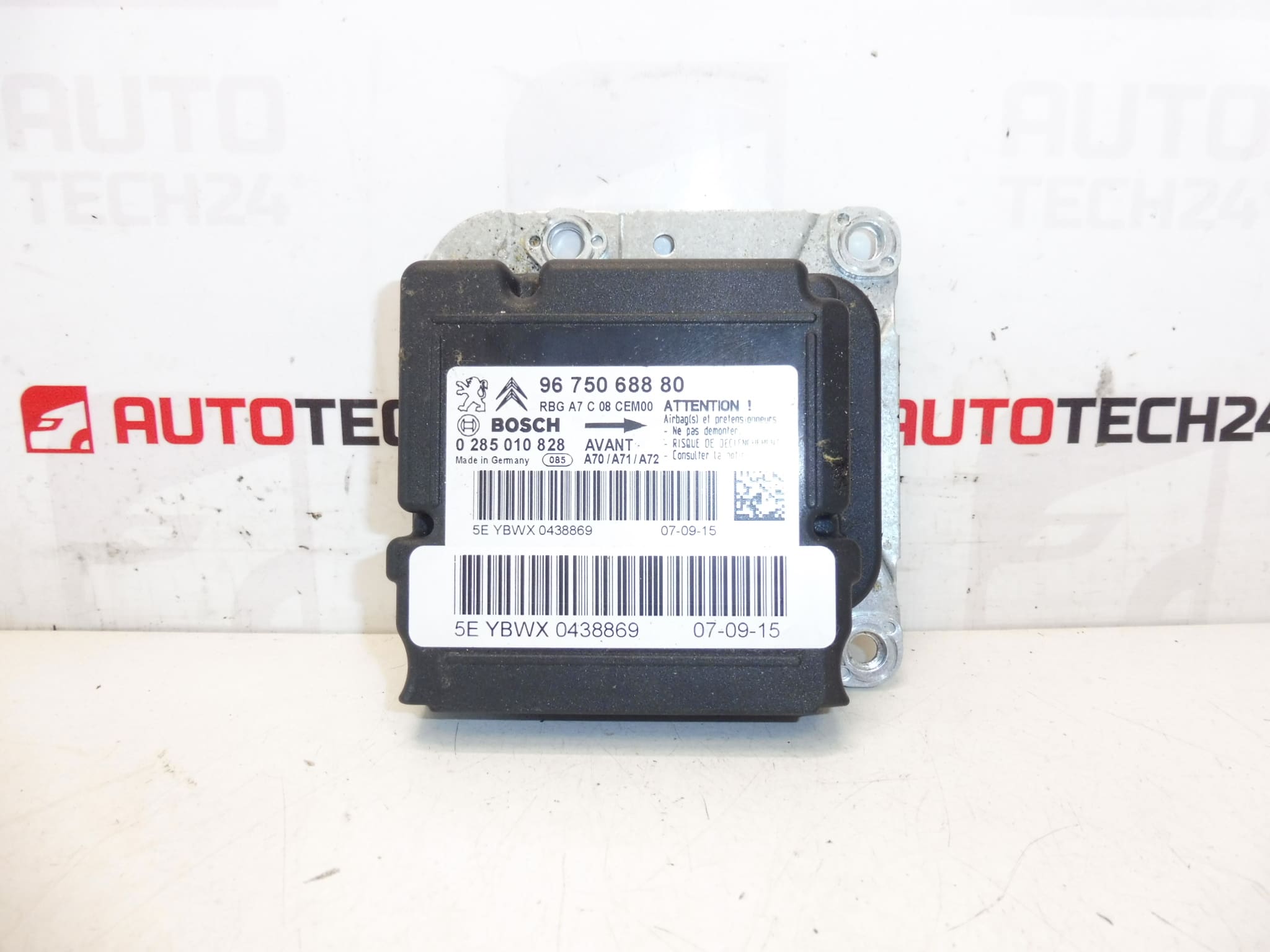Въздушна възглавница Bosch Peugeot 207 9675068880 0285010828
