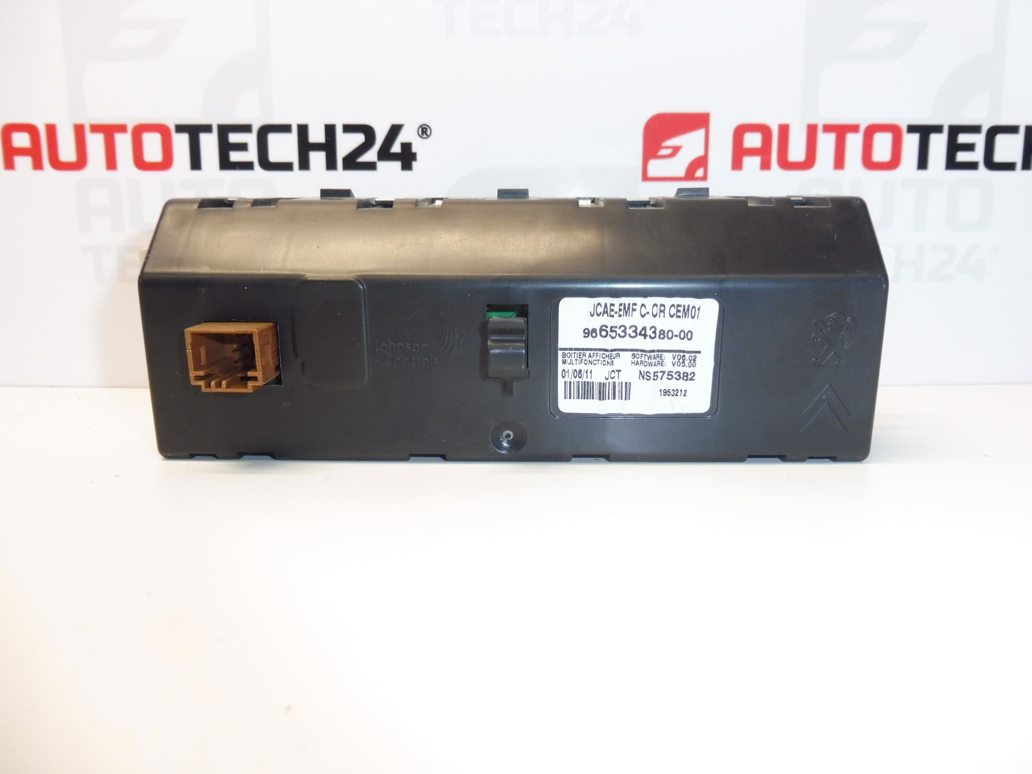 Citroen C4 II компютър радио дисплей 9665334380 6155HW - Image 2