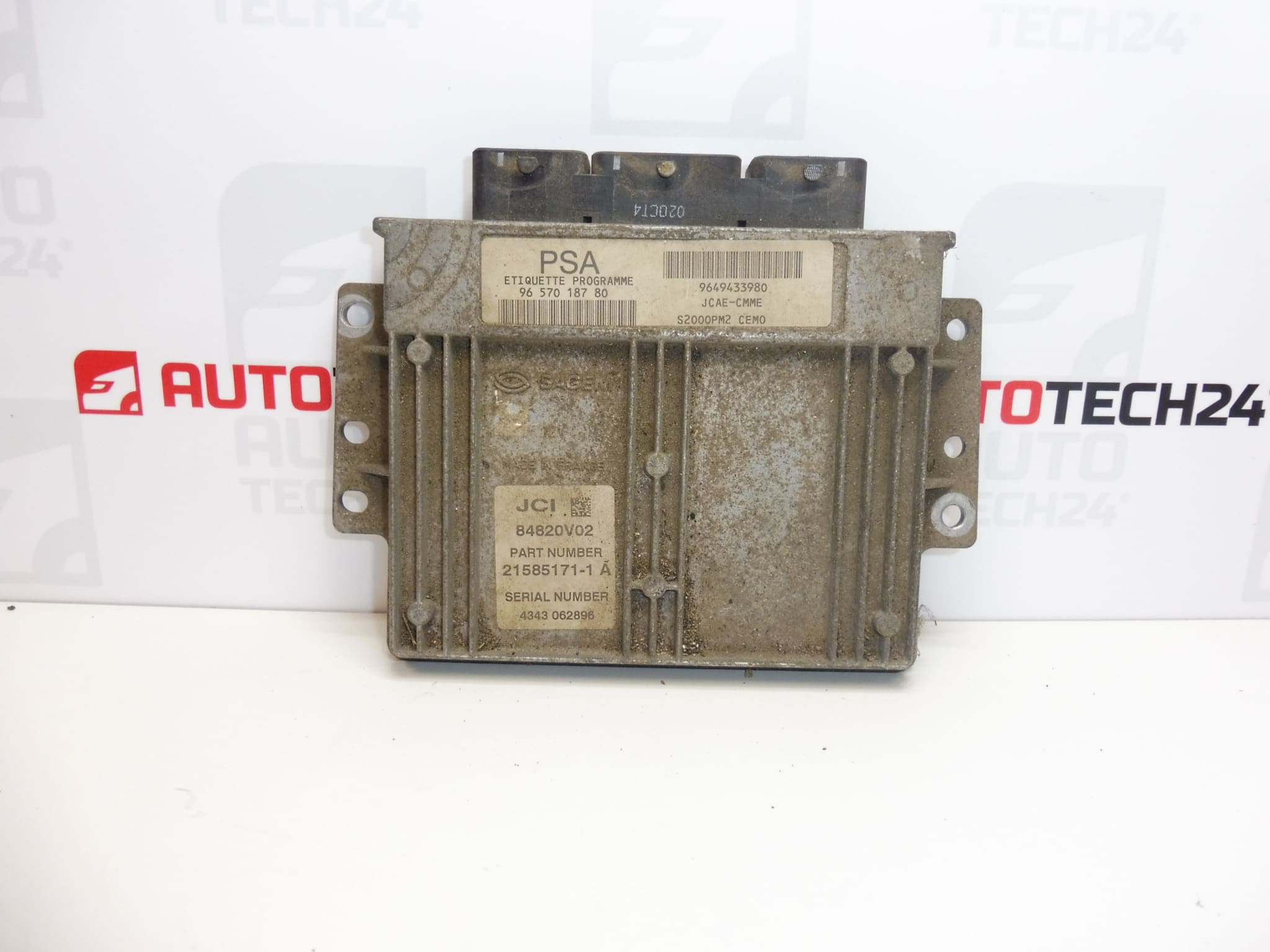 ЕБУ Sagem S2000PM2 Citroën Peugeot 9657018780 9649433980