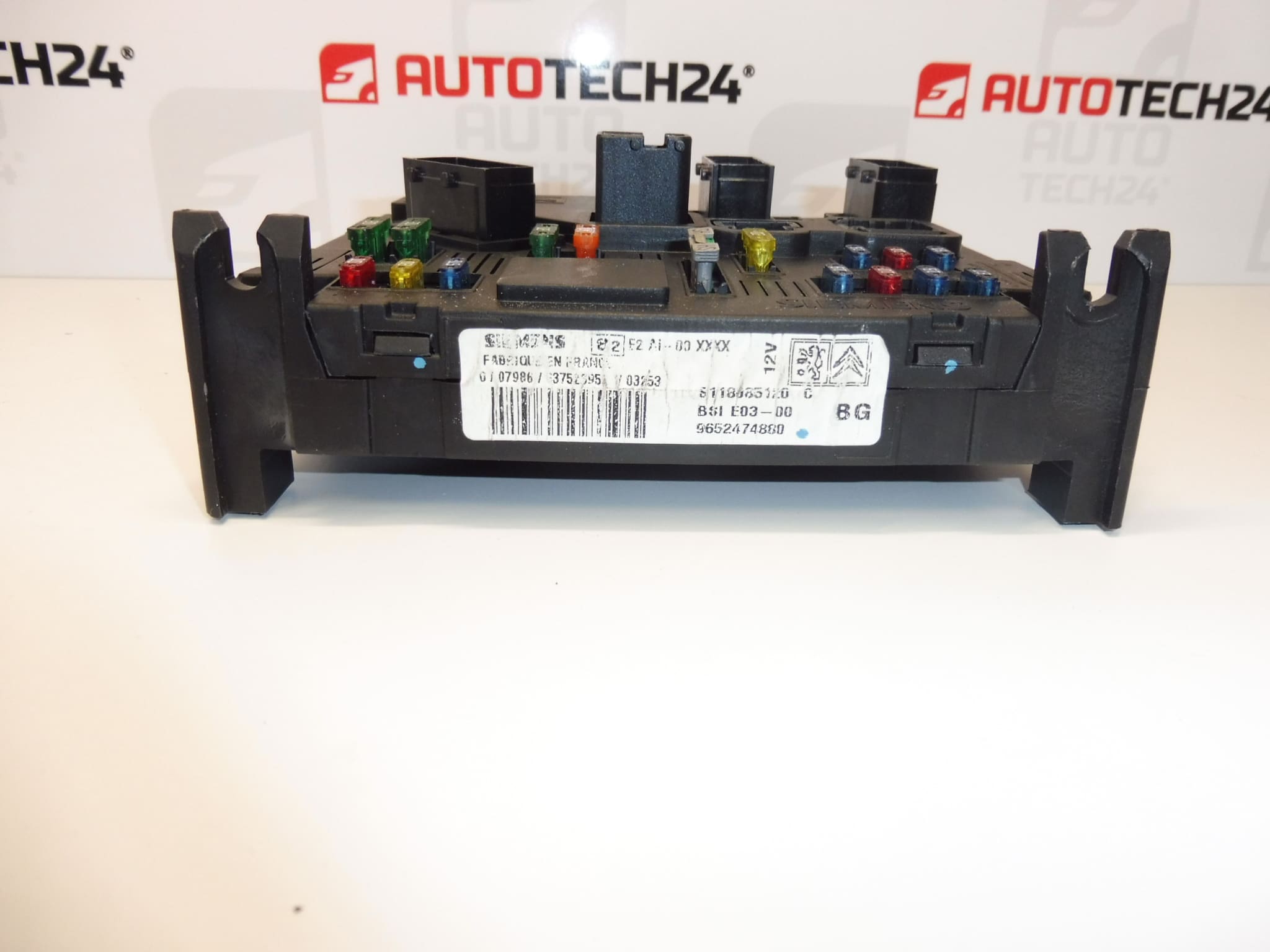 ECU Siemens BSI E03-00 Citroën Peugeot 9652474880 S118085120